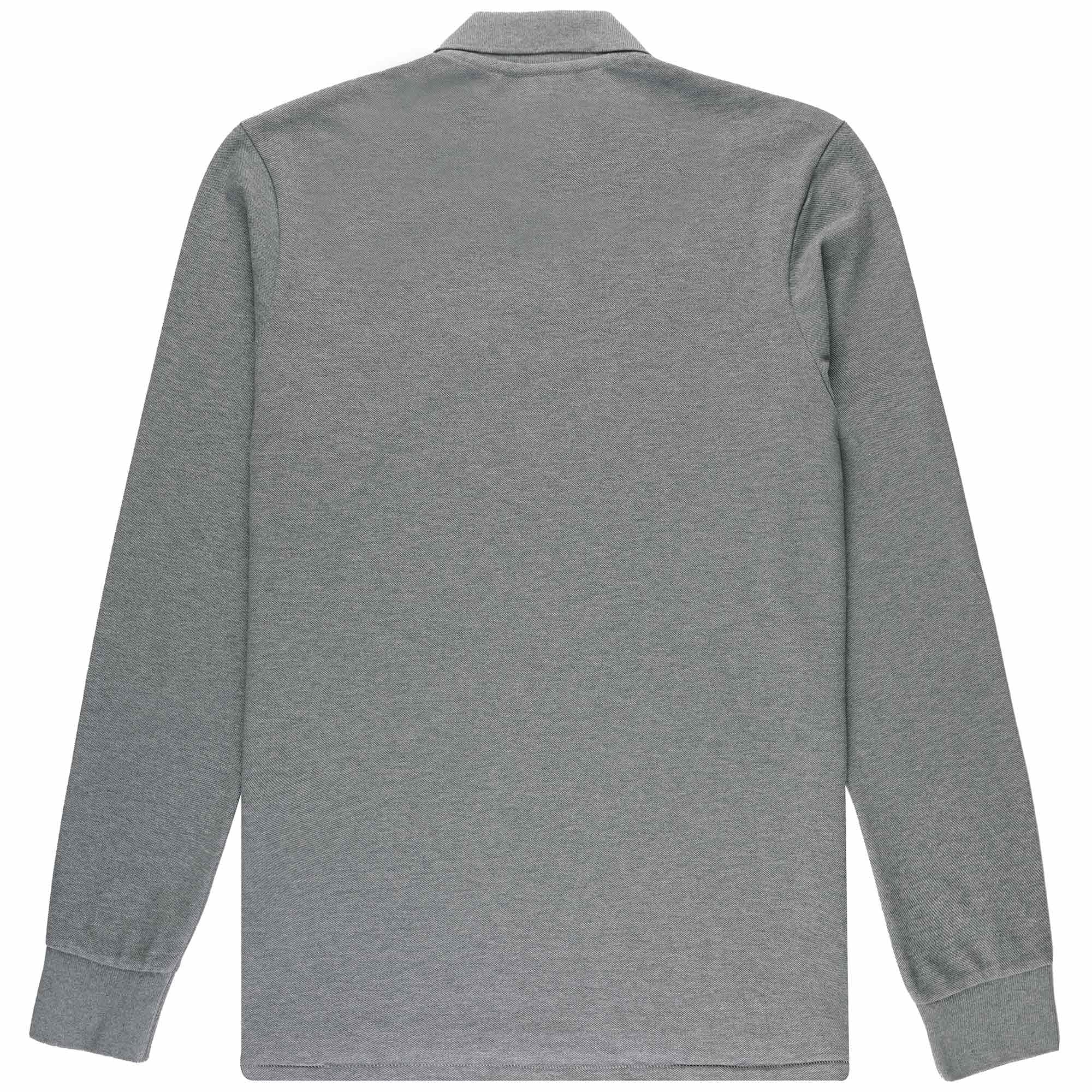 Paul Smith Long Sleeve Regular Fit Polo - Grey