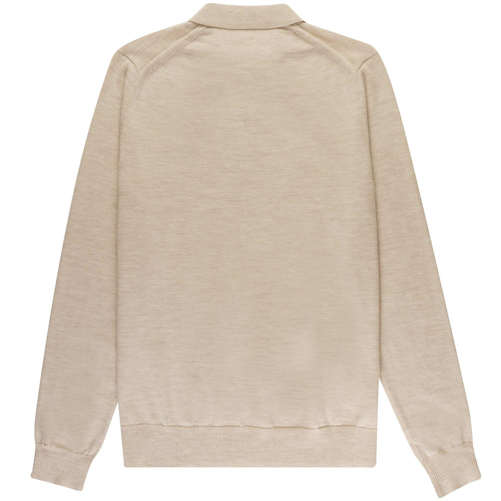Fred Perry Classic Knitted Shirt - Porridge