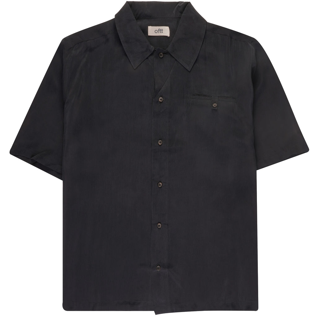 Oftt Vegan Silk Shirt - Black