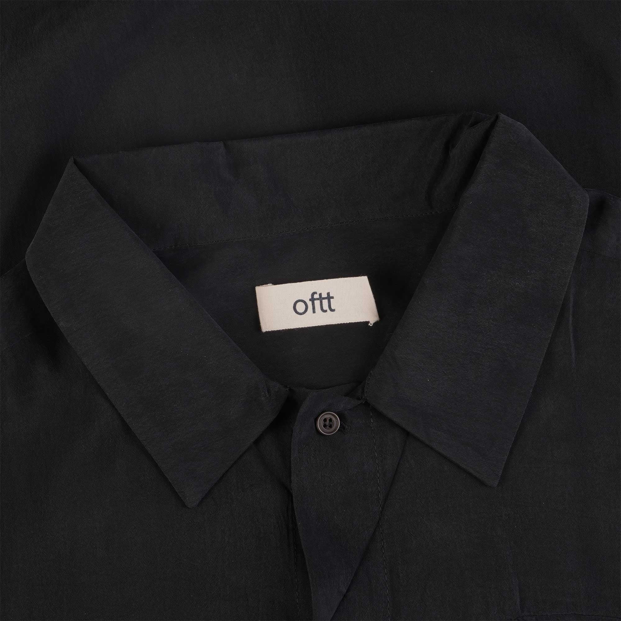 Oftt Vegan Silk Shirt - Black