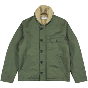 Universal Works N1 Deck Jacket - Light Olive – Stuarts London