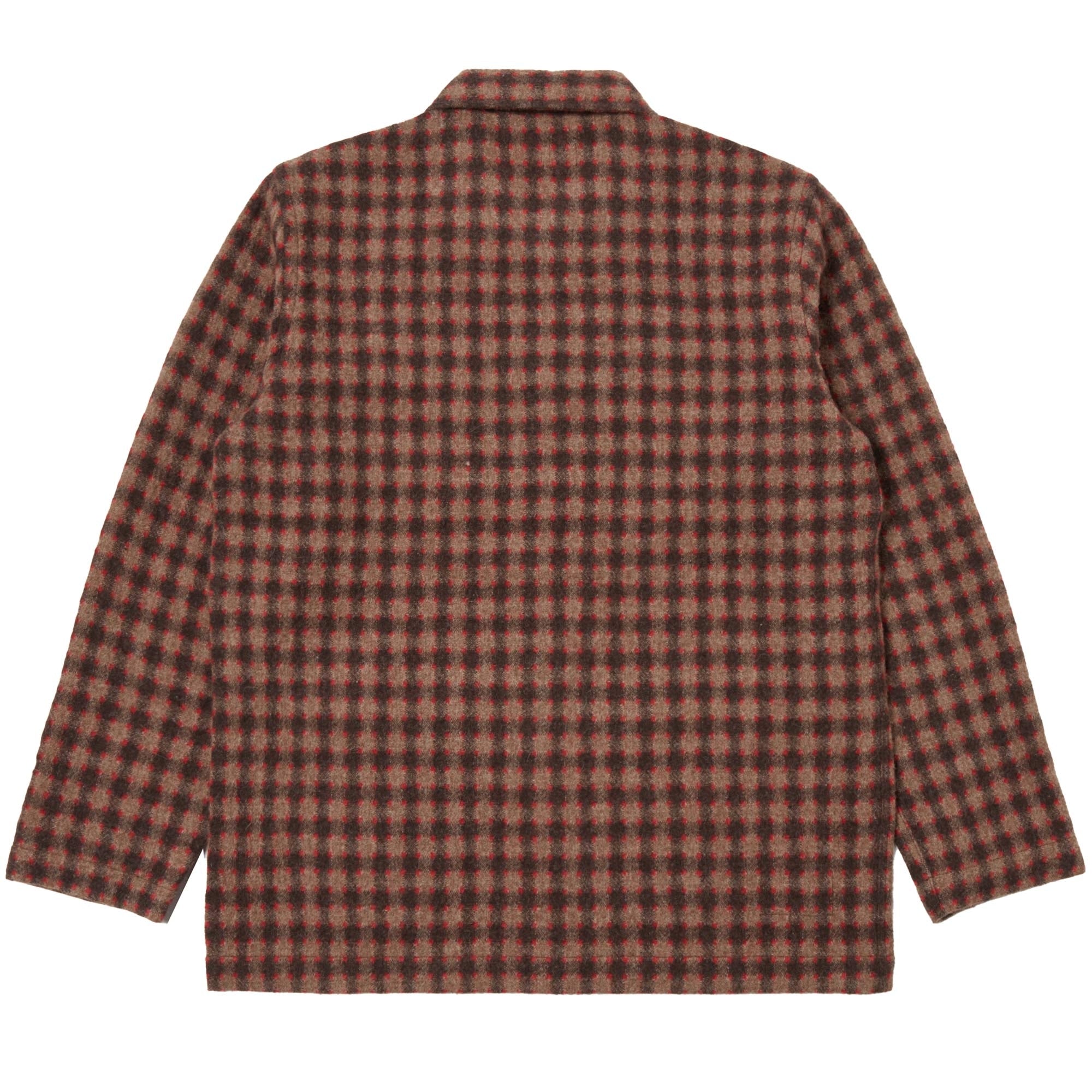 Universal Works Bakers Overshirt - Brown