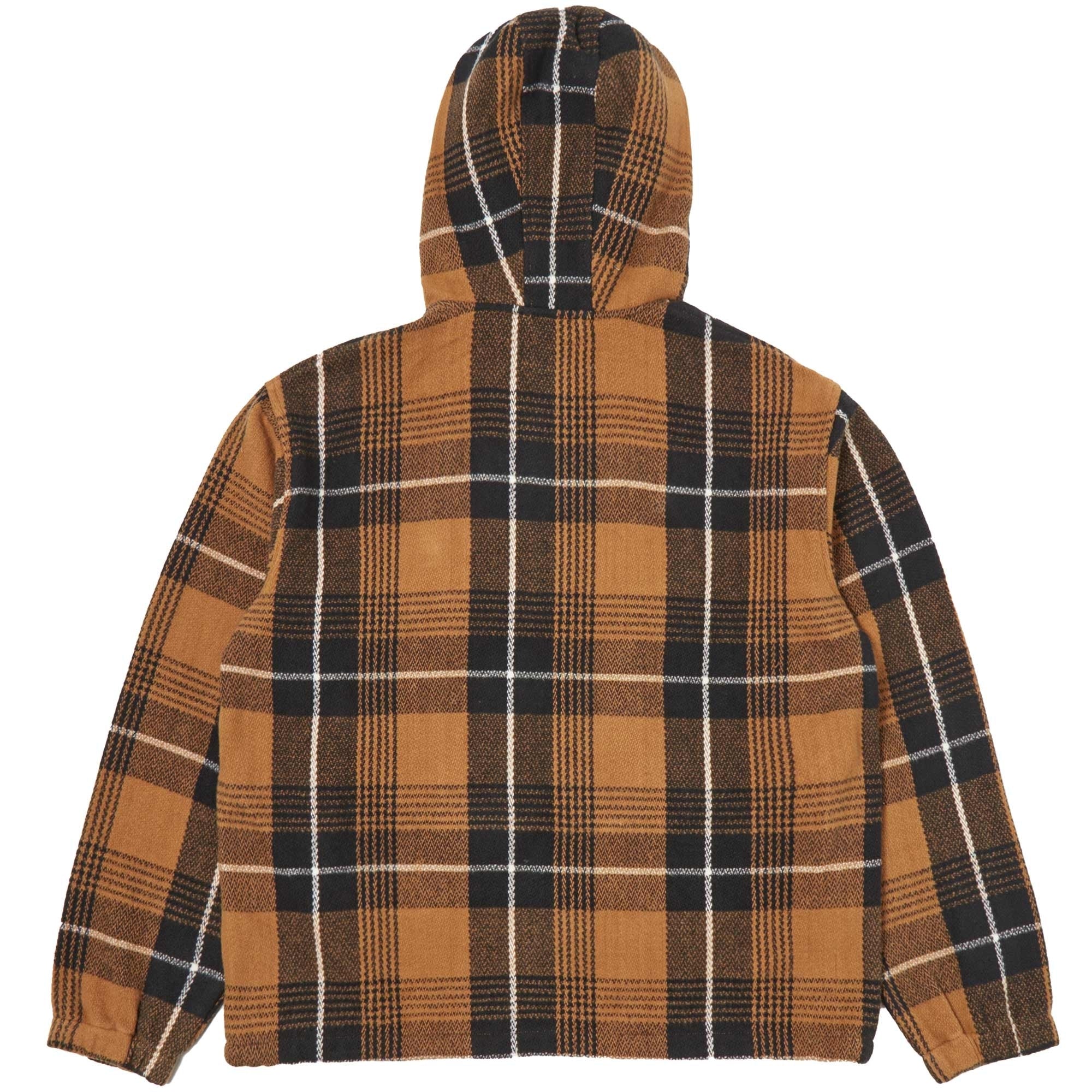 Universal Works Earth II Checked Pullover Anorak - Brown – Stuarts