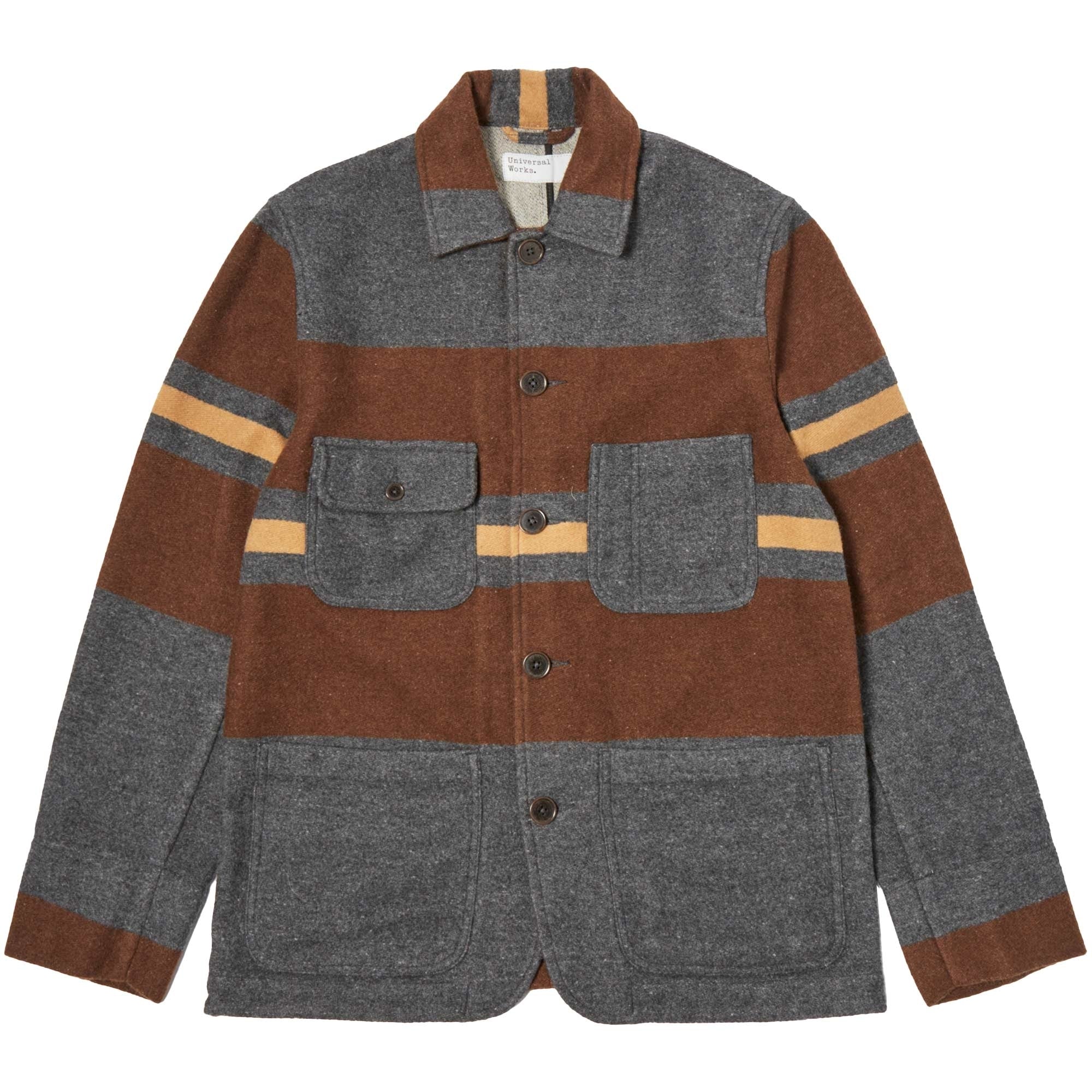 Universal Works Merchant Jacket - Charcoal