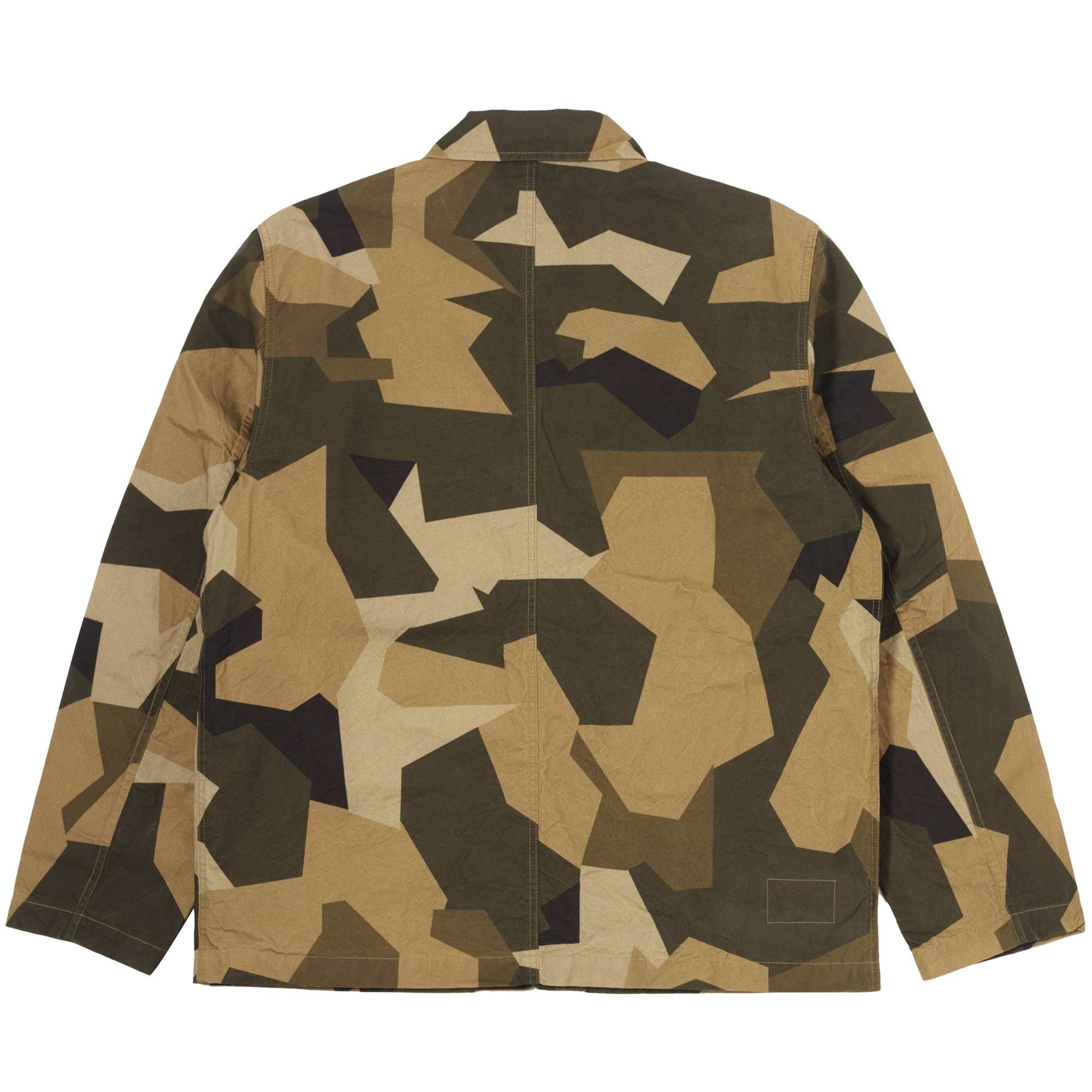 Universal Works Swedish Camo Utility Jacket - Brown