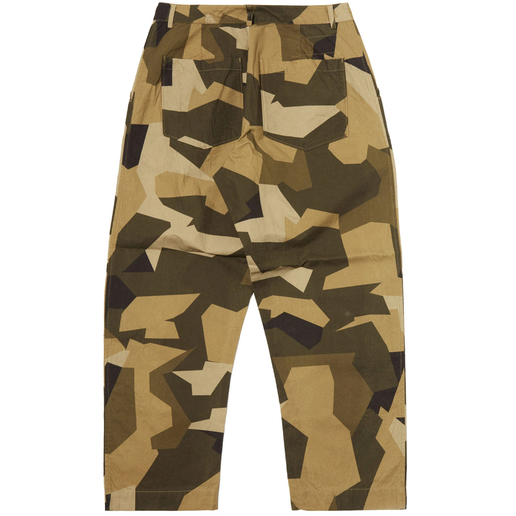 Universal Works Swedish Camo Duke Pants - Brown