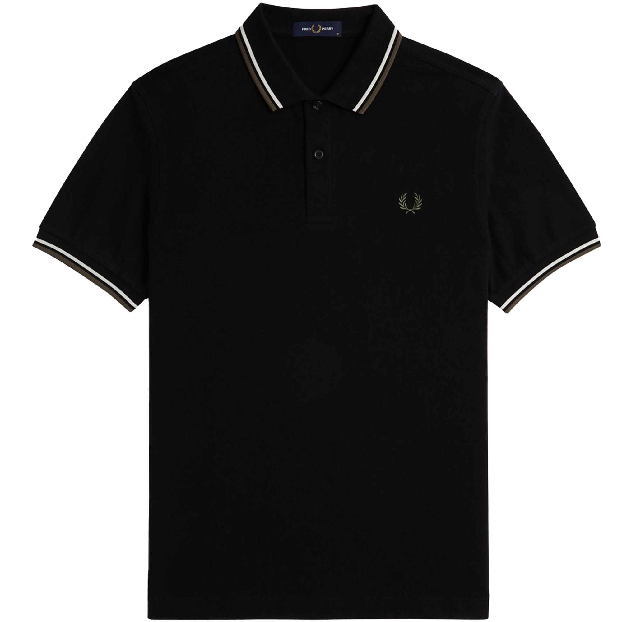 M3600 Twin Tipped Polo Shirt - Black