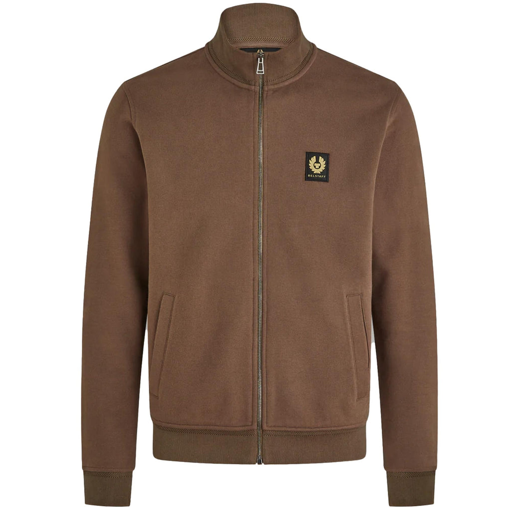 Belstaff Full Zip Sweatshirt - Clay Brown