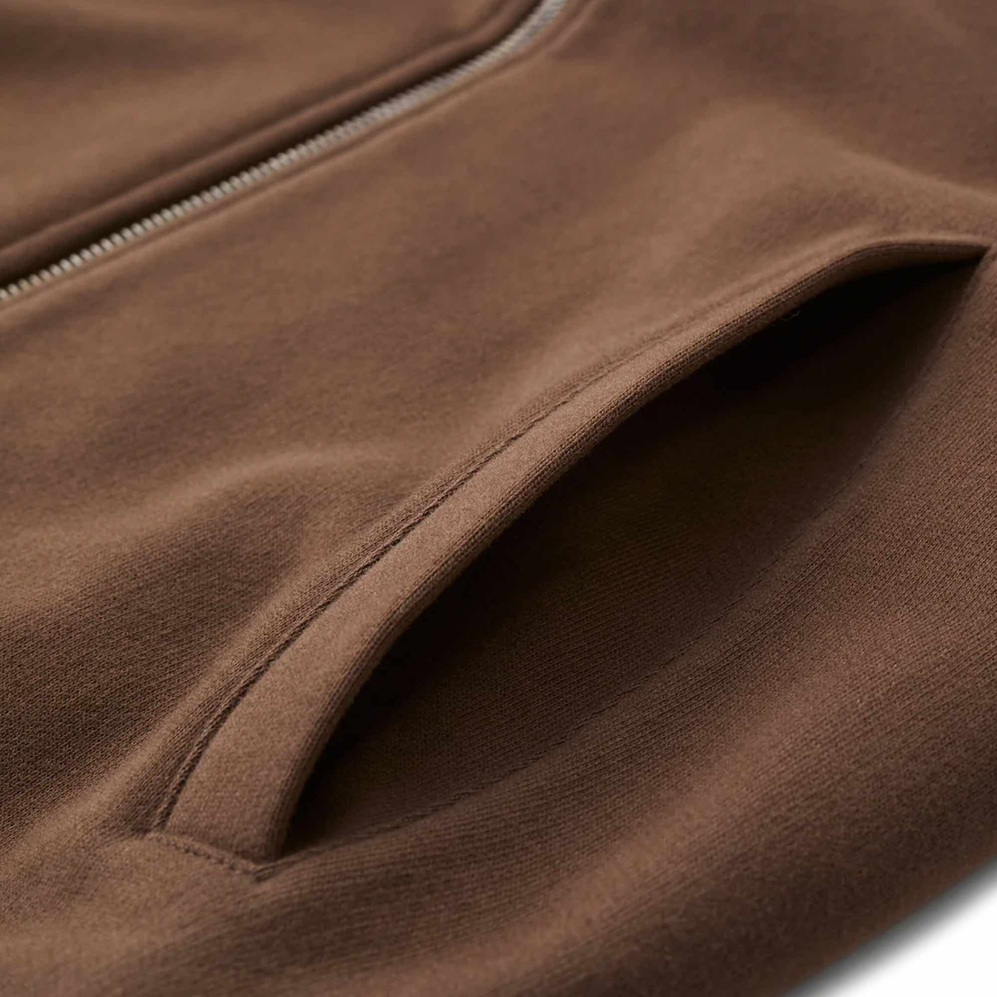 Belstaff Full Zip Sweatshirt - Clay Brown