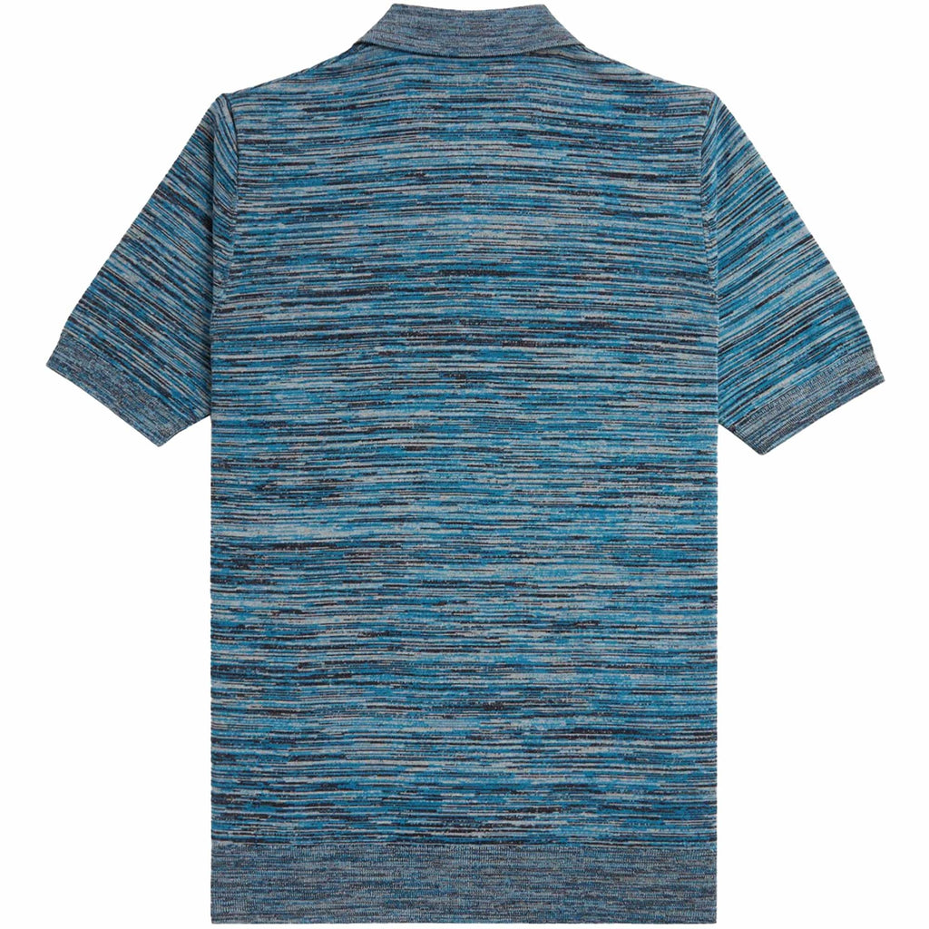 Fred Perry Knitted Polo Shirt - Limestone