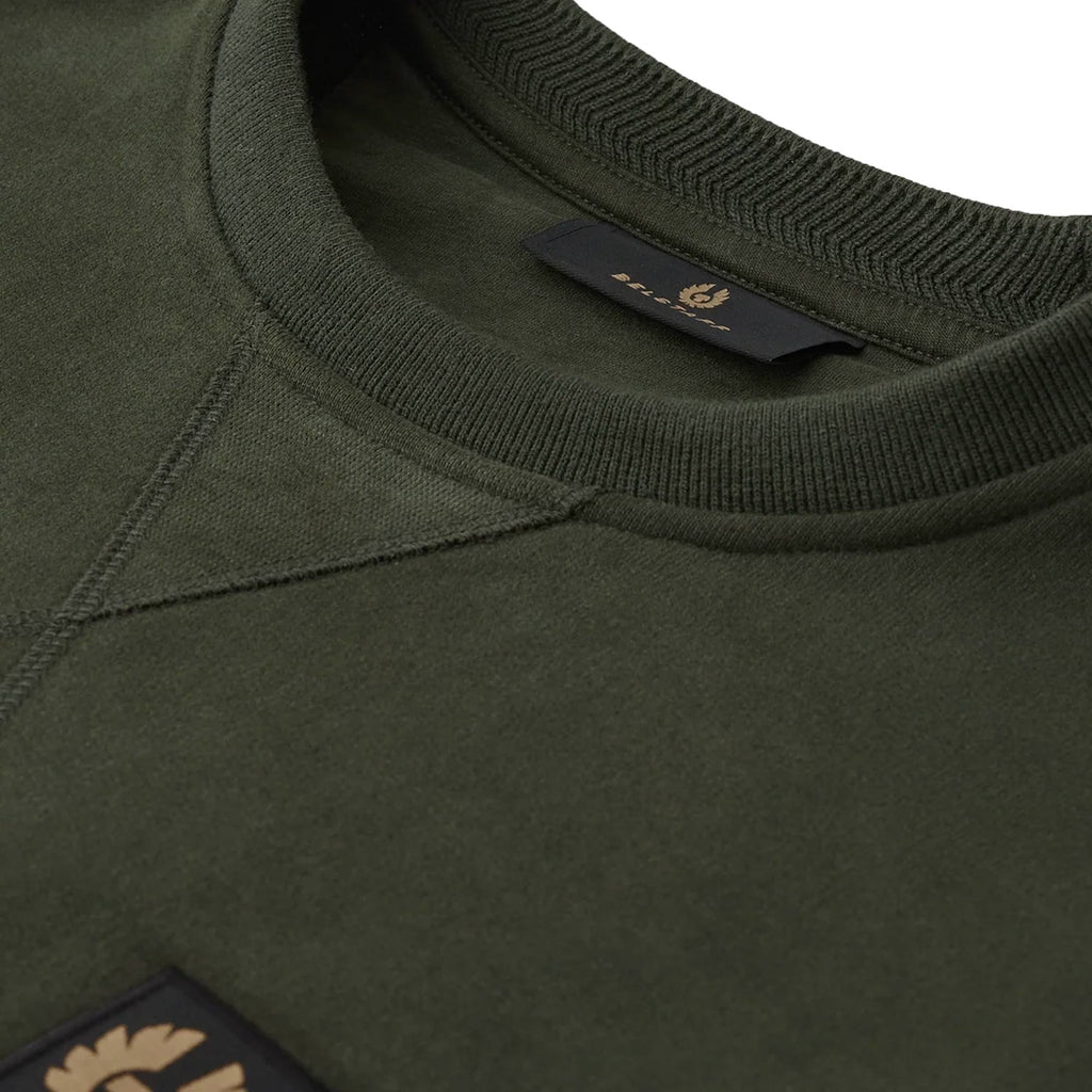 Belstaff Crew Neck Sweatshirt - Tile Green