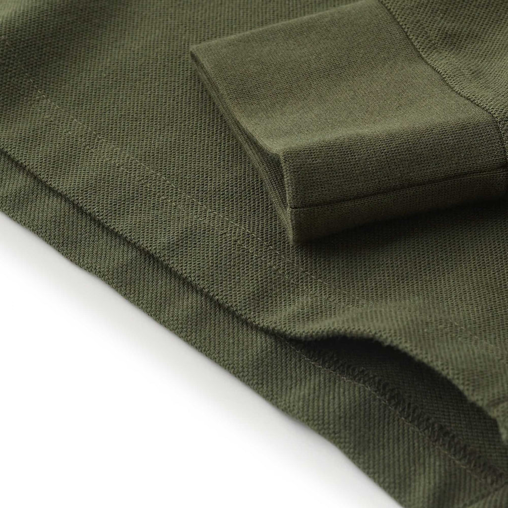 Belstaff Long Sleeve Polo Shirt - Tile Green