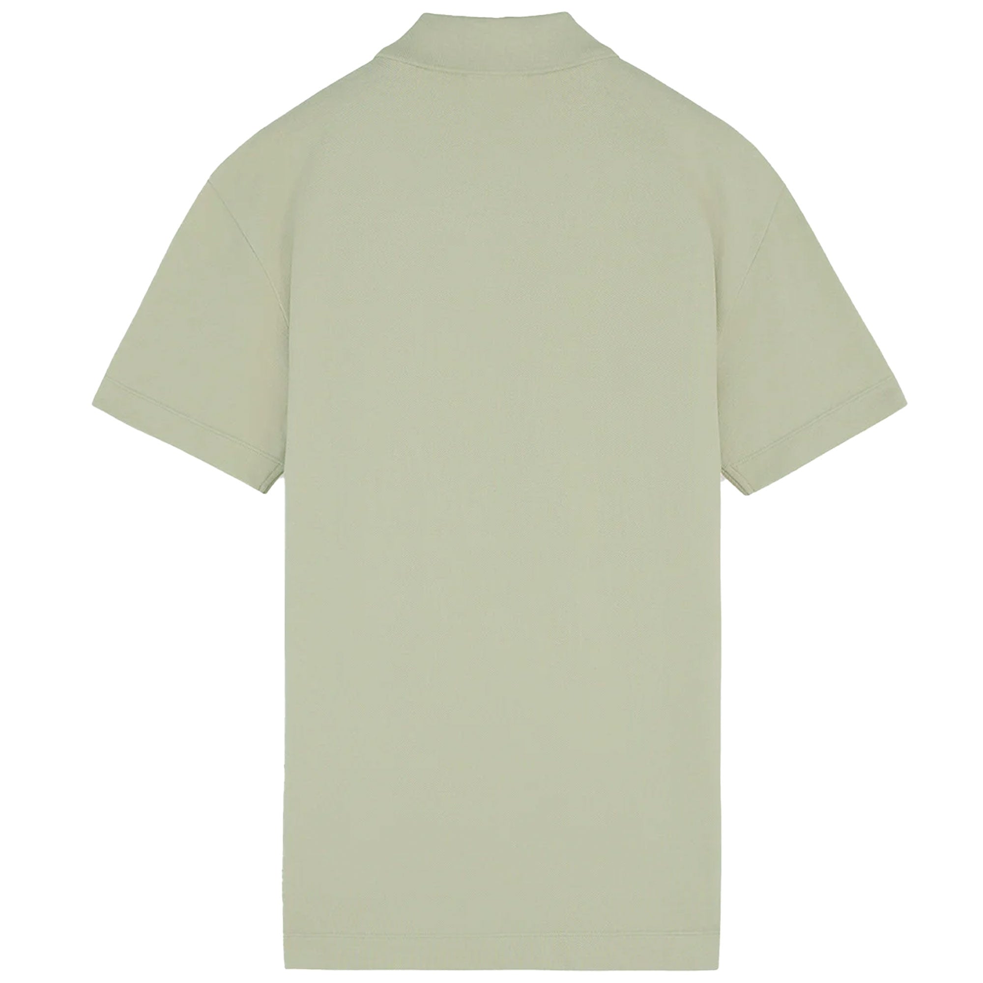 Maison Kitsune Fox Head Patch Polo Shirt - Ash Tree