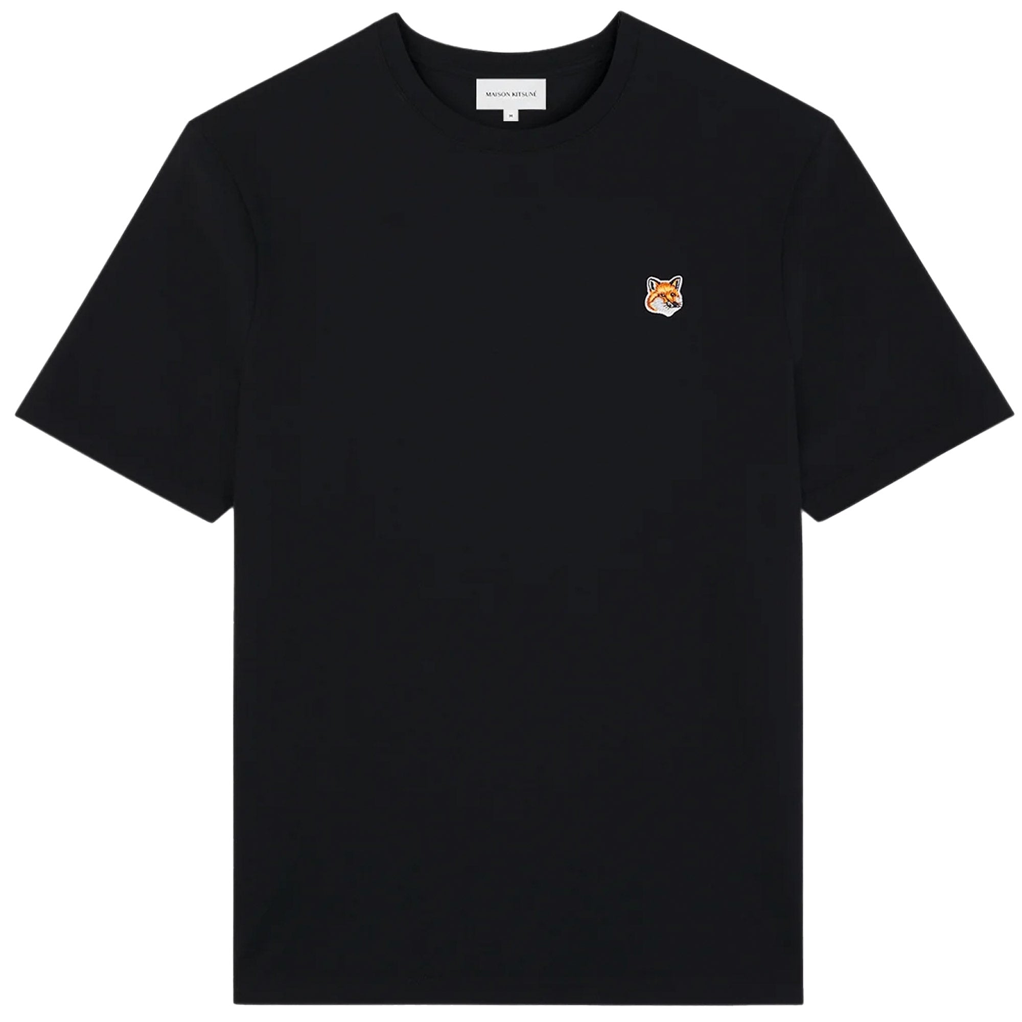 Maison Kitsune Fox Head Patch T-Shirt - Black – Stuarts London