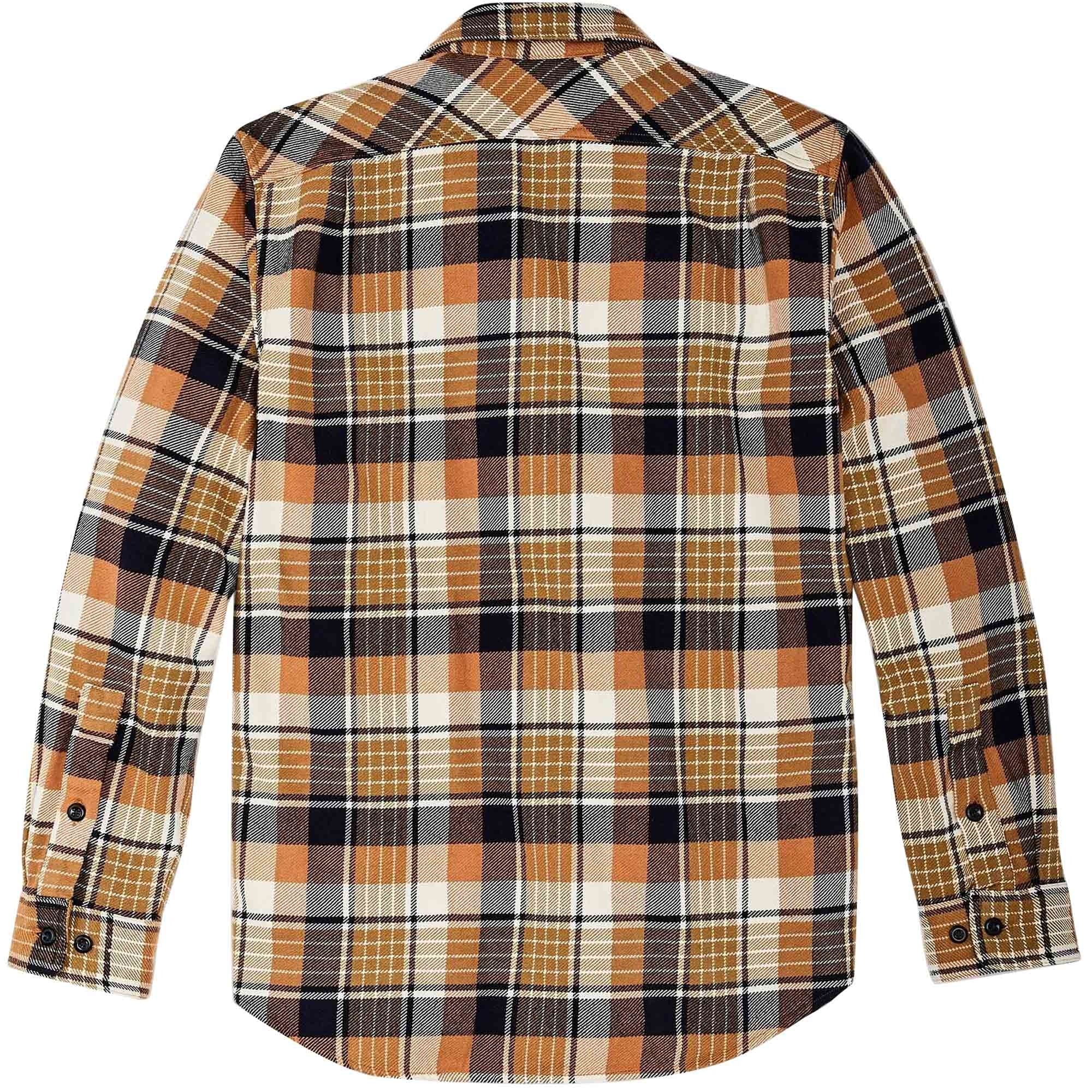 Filson Vintage Flannel Work Shirt - Brown