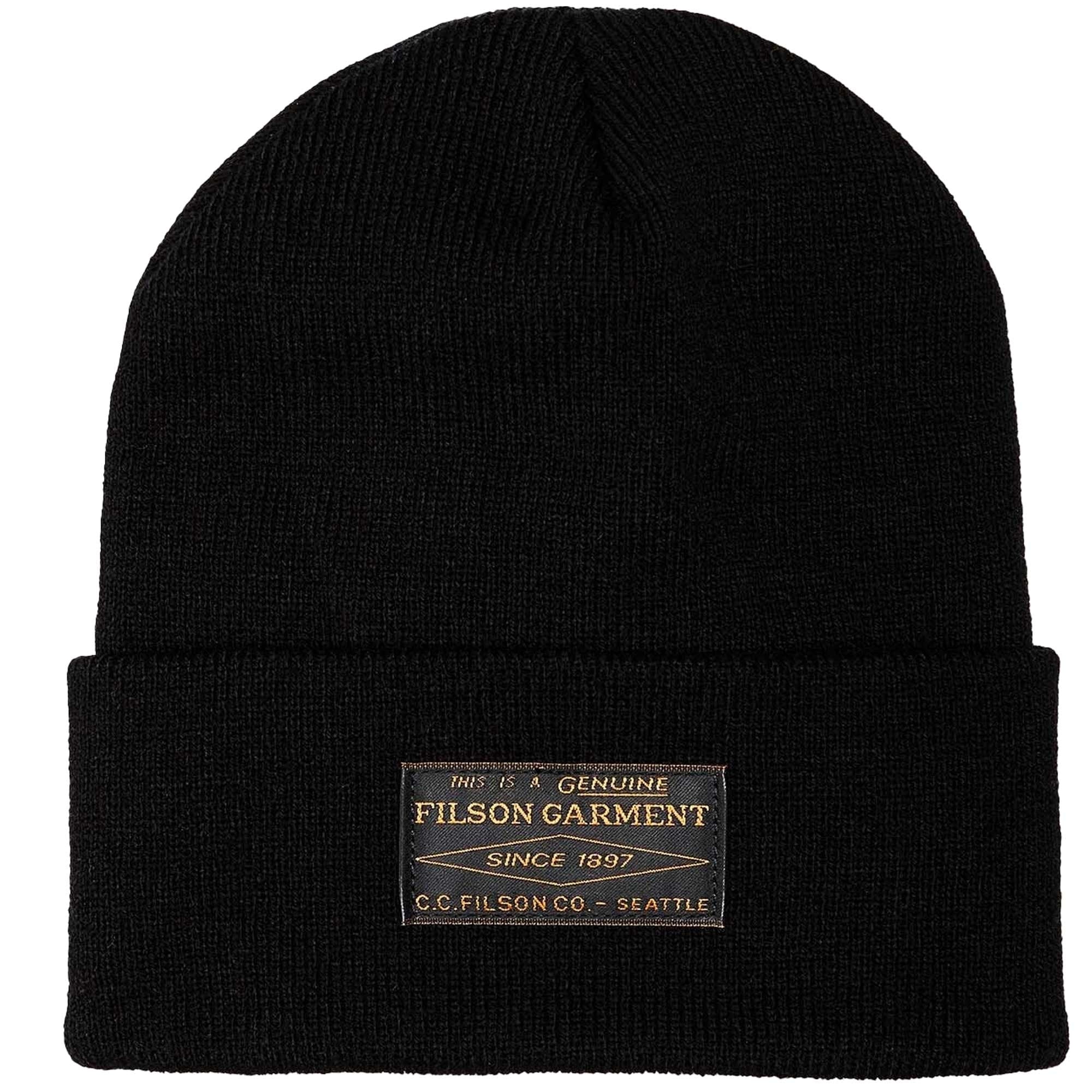Filson Ballard Watch Cap - Black