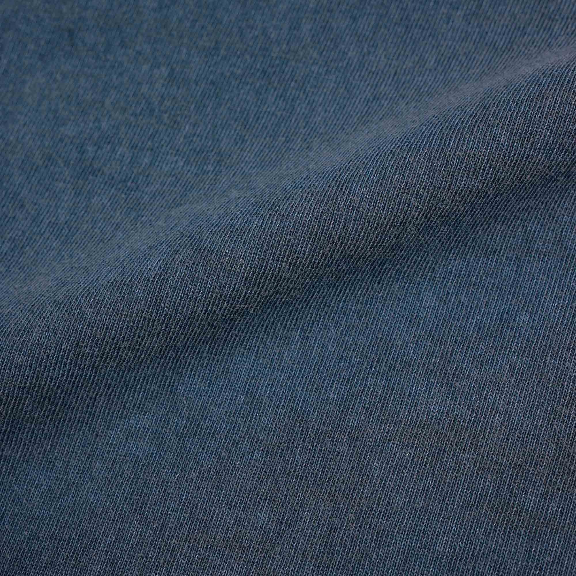 Nigel Cabourn 50s Henley T-Shirt - Blue