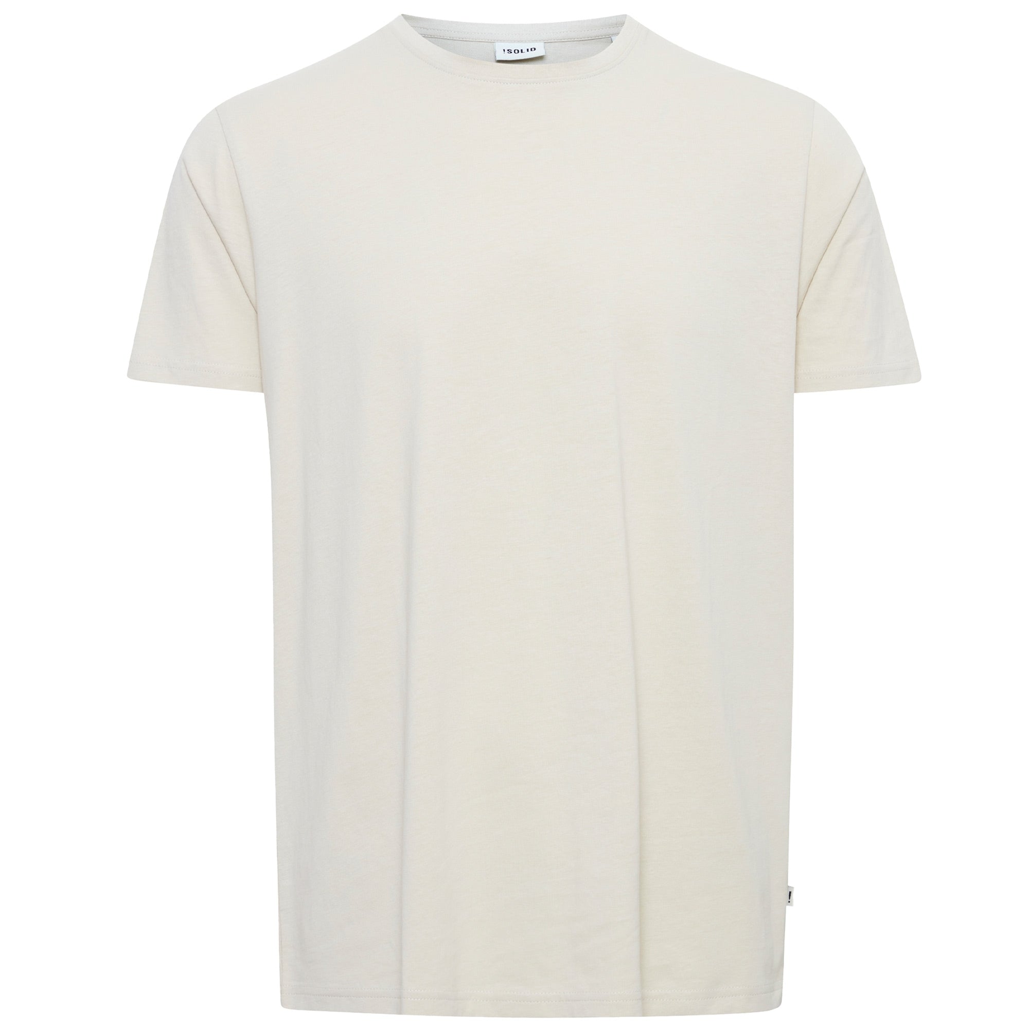 Solid Clothing Rock T-Shirt - Oatmeal