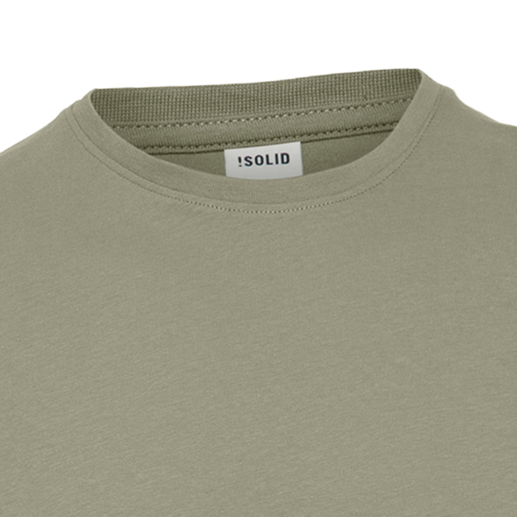 Solid Clothing Rock T-Shirt - Vetiver