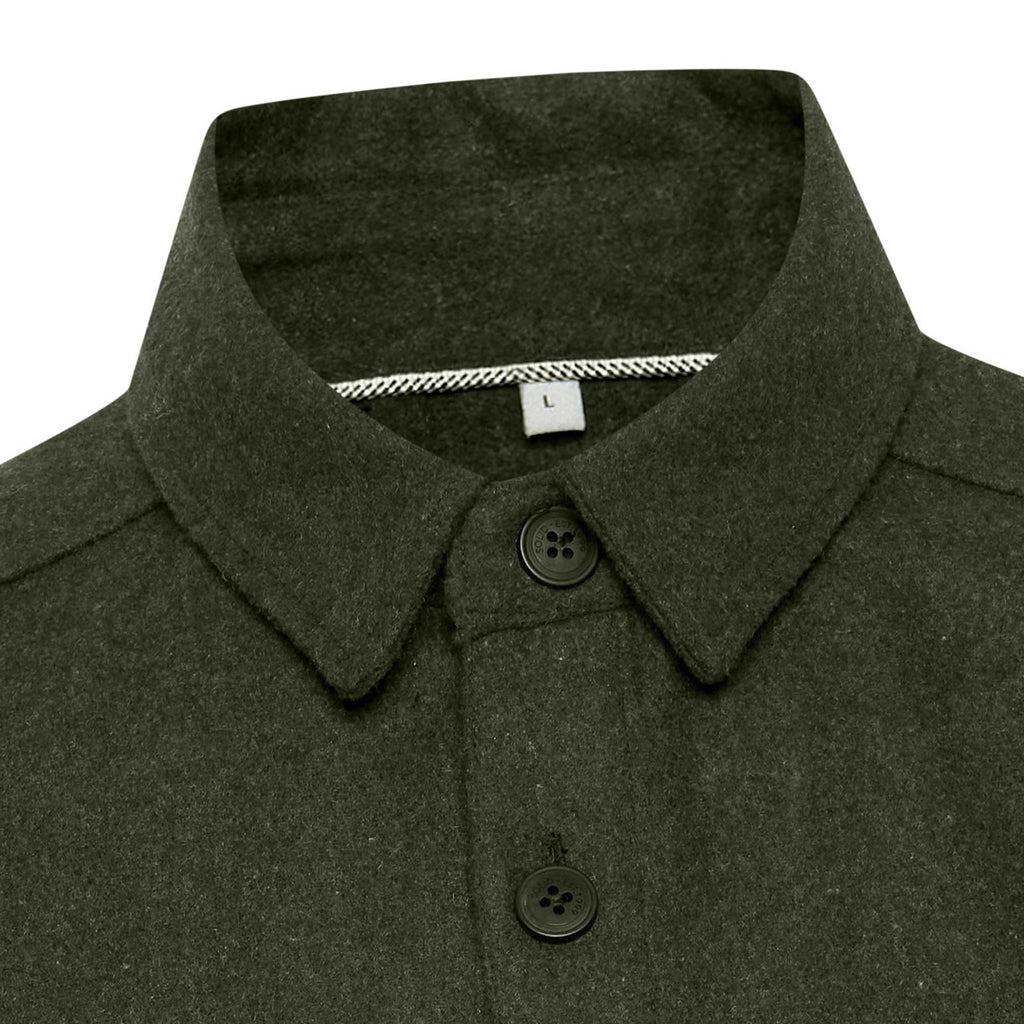 Solid Clothing Tam Overshirt - Thyme