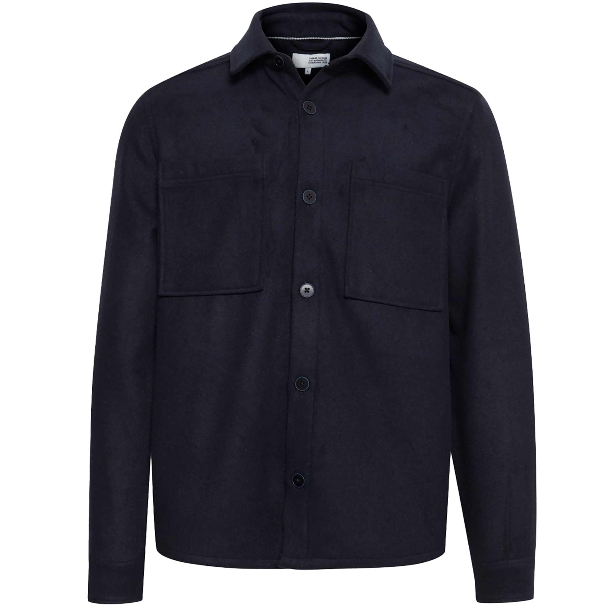 Solid Clothing Tam Overshirt - Insignia Blue