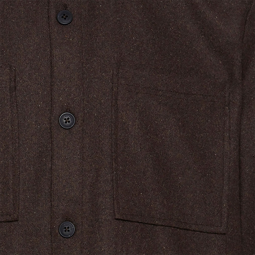 Solid Clothing Tam Overshirt - Coffee Bean