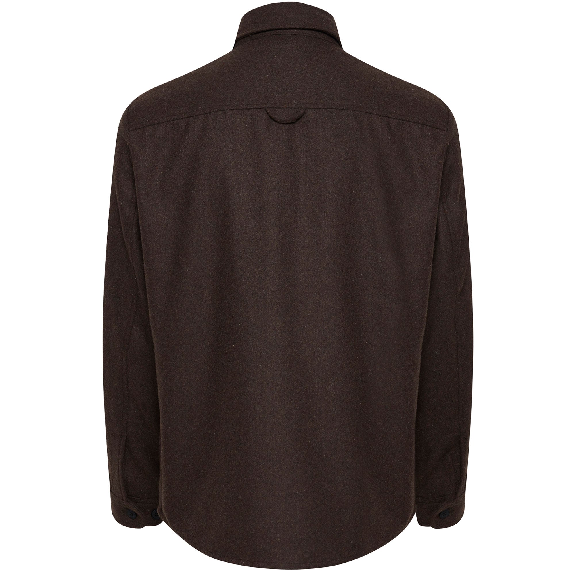 Solid Clothing Tam Overshirt - Coffee Bean