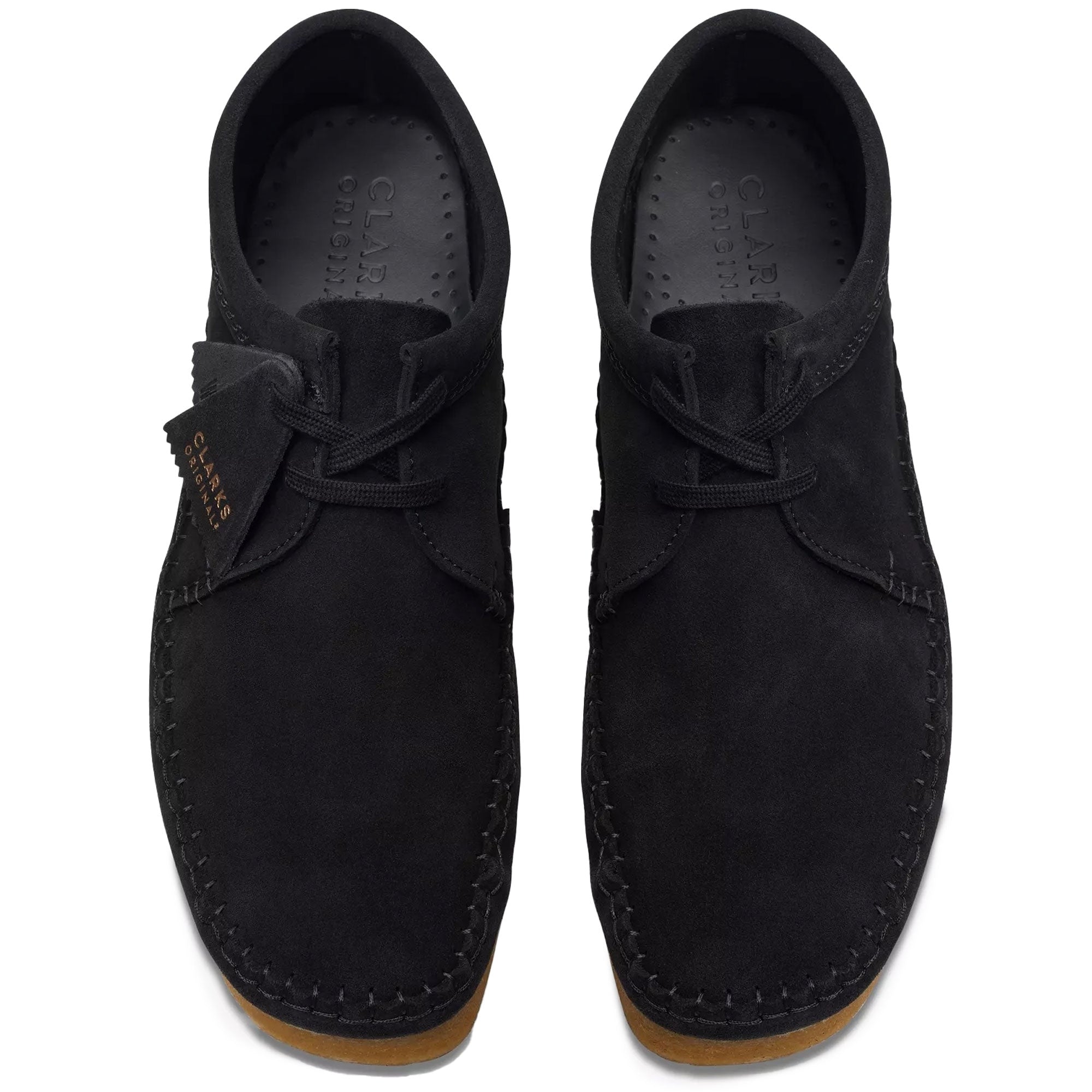 Clarks Originals Weaver - Black Suede – Stuarts London