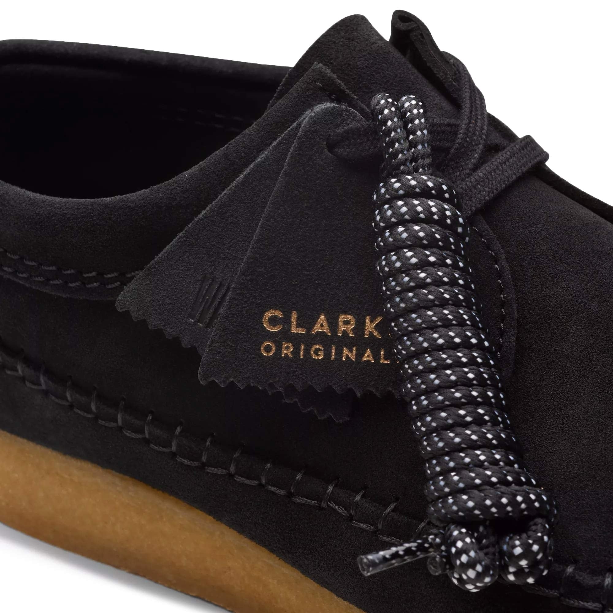 Clarks Originals Weaver - Black Suede – Stuarts London