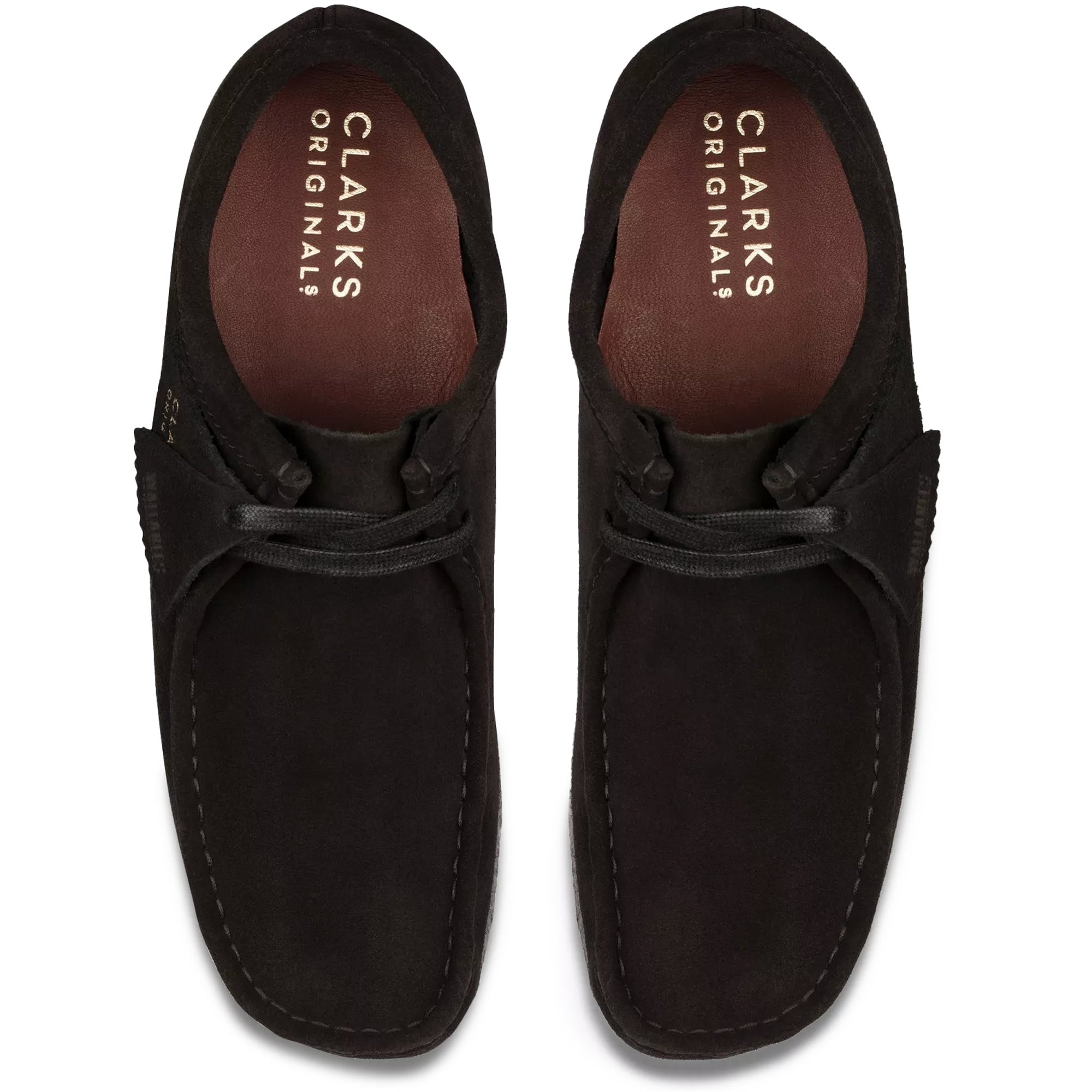 Clarks Originals Wallabee | Black | 261332797| Stuarts London