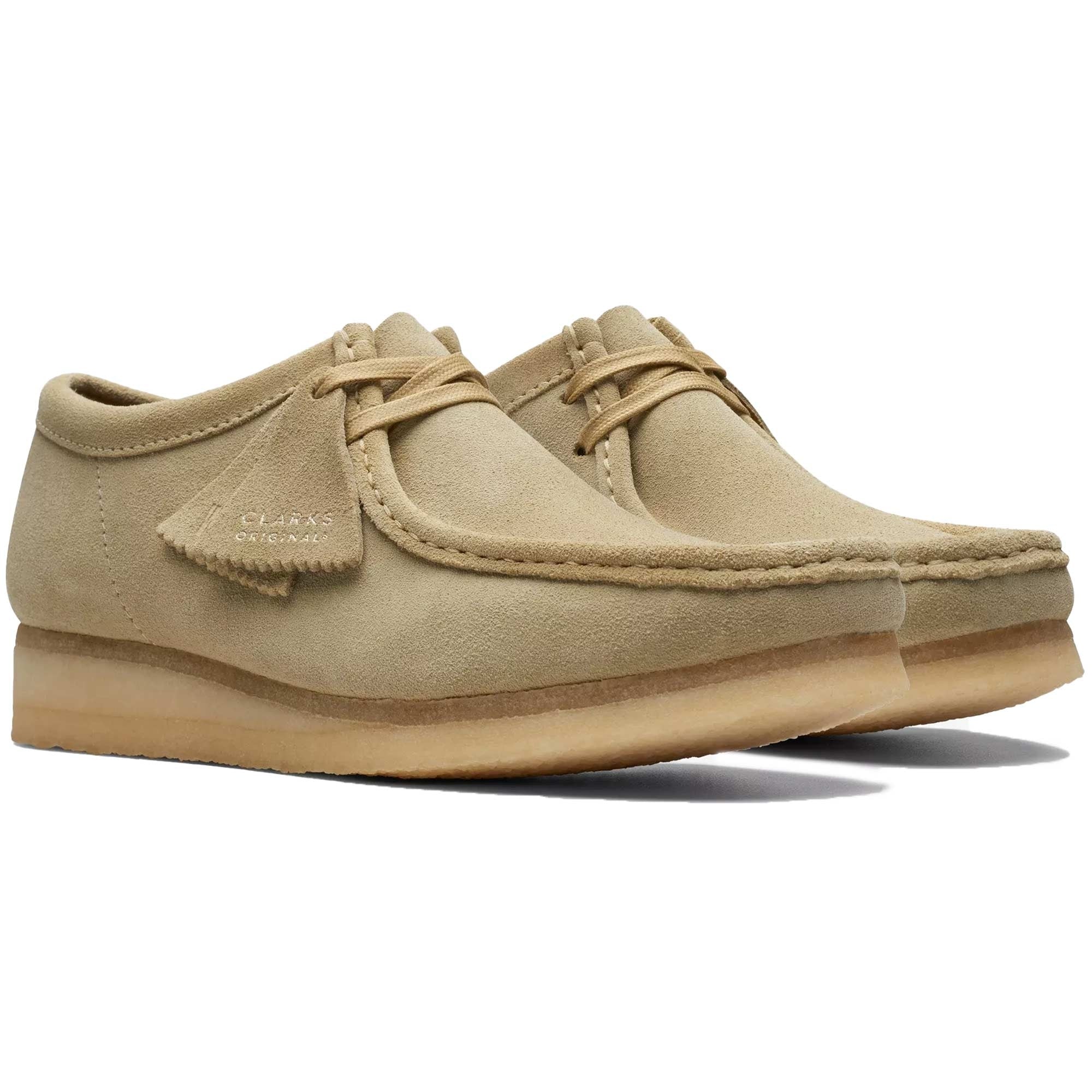 Clarks Originals Shop | Wallabee Maple Suede Shoe – Stuarts London