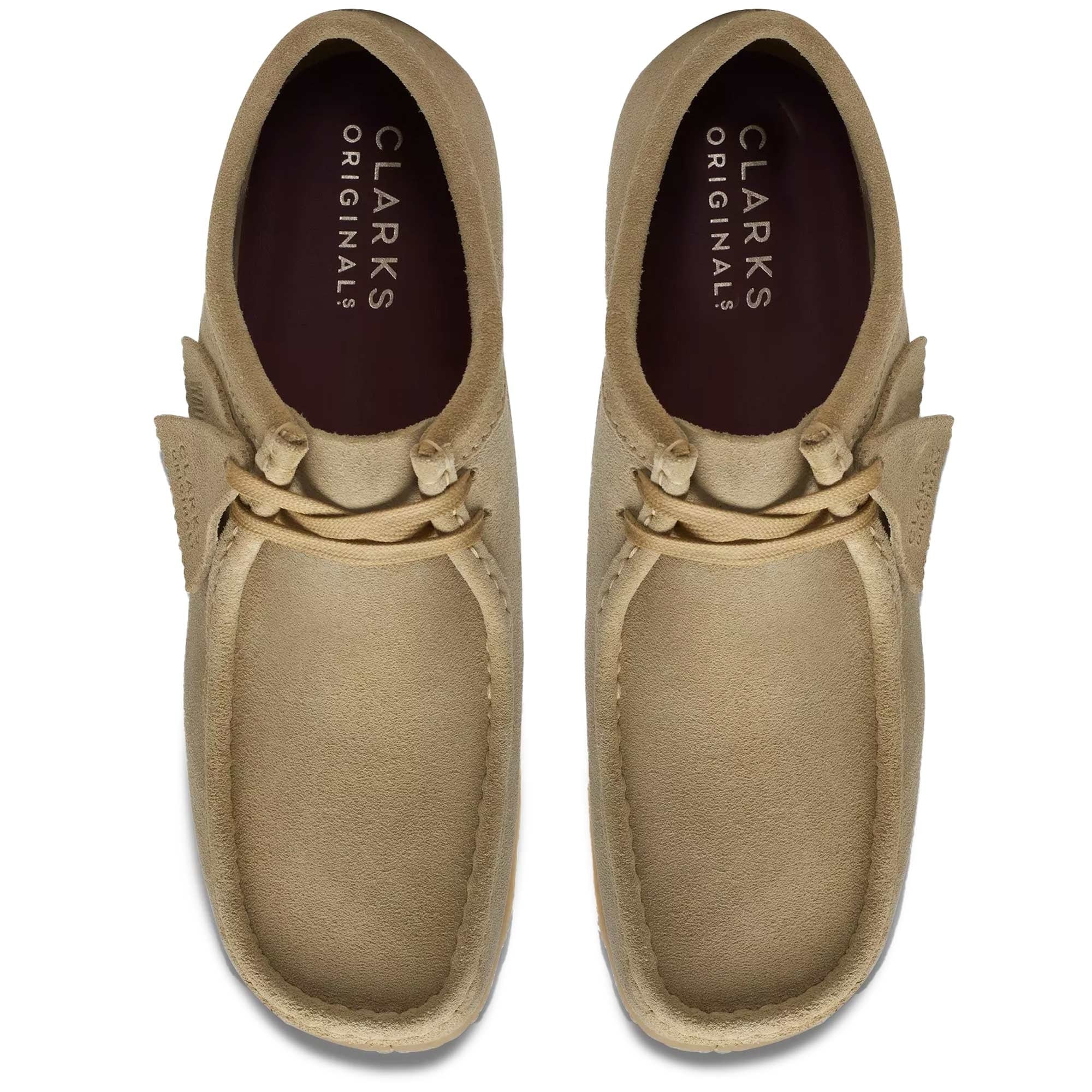 Clarks Originals Shop | Wallabee Maple Suede Shoe – Stuarts London