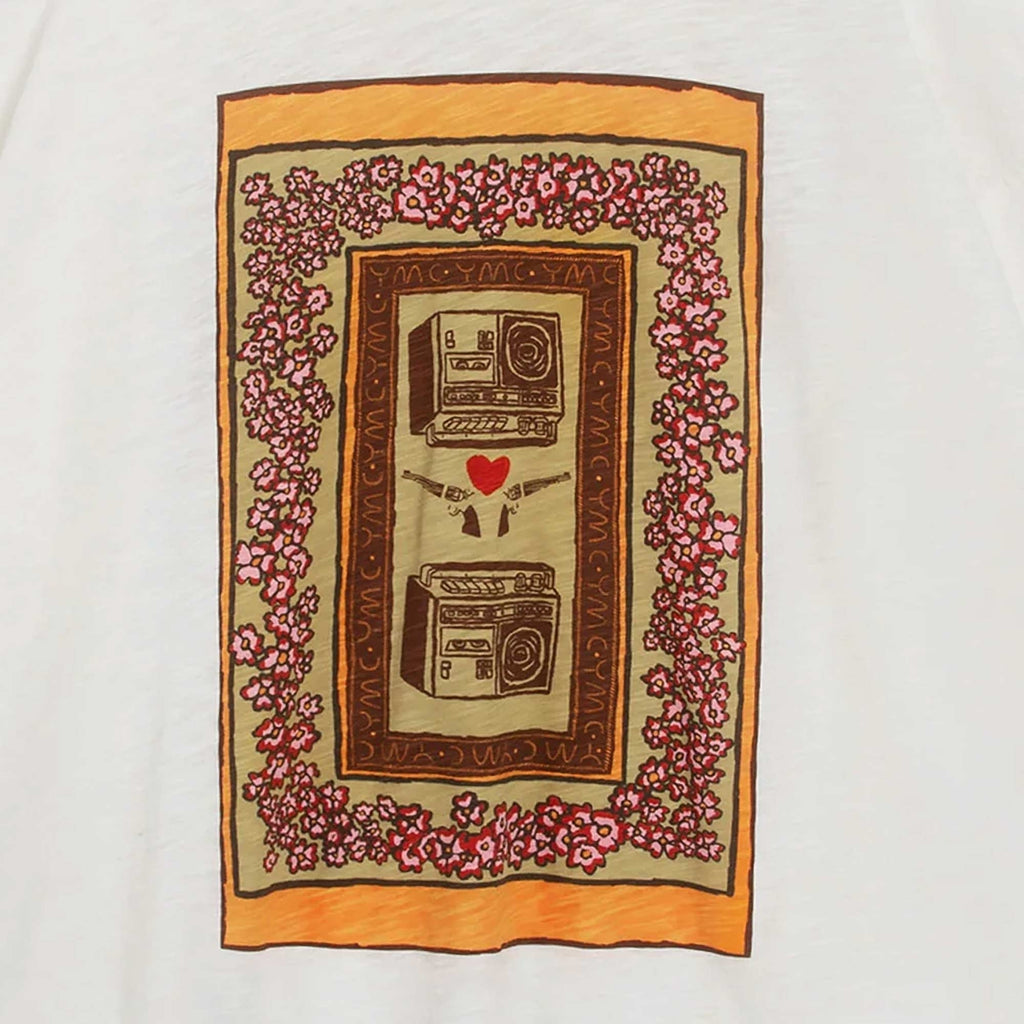 YMC Triple Bandana T-Shirt - White