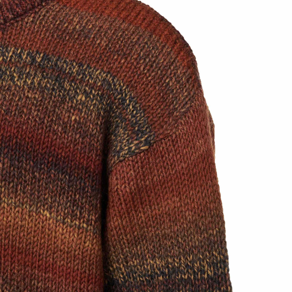 YMC Undertones Knitted Jumper - Brown