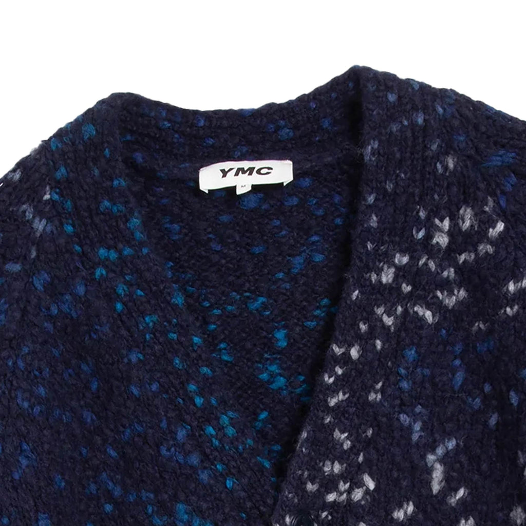 YMC Kurt Cardigan - Navy