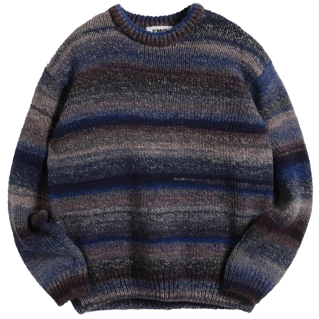 YMC Undertones Knitted Jumper - Blue