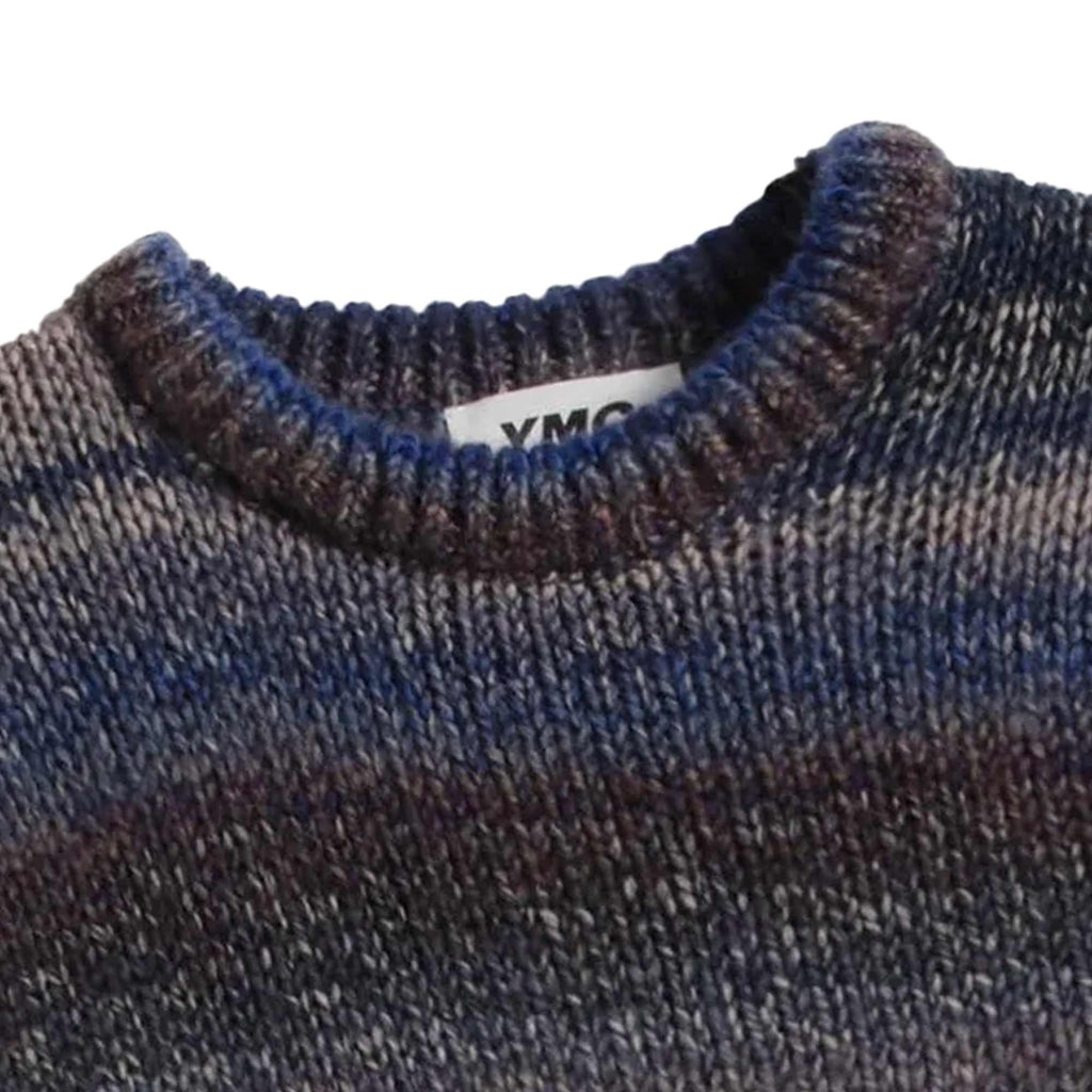 YMC Undertones Knitted Jumper - Blue