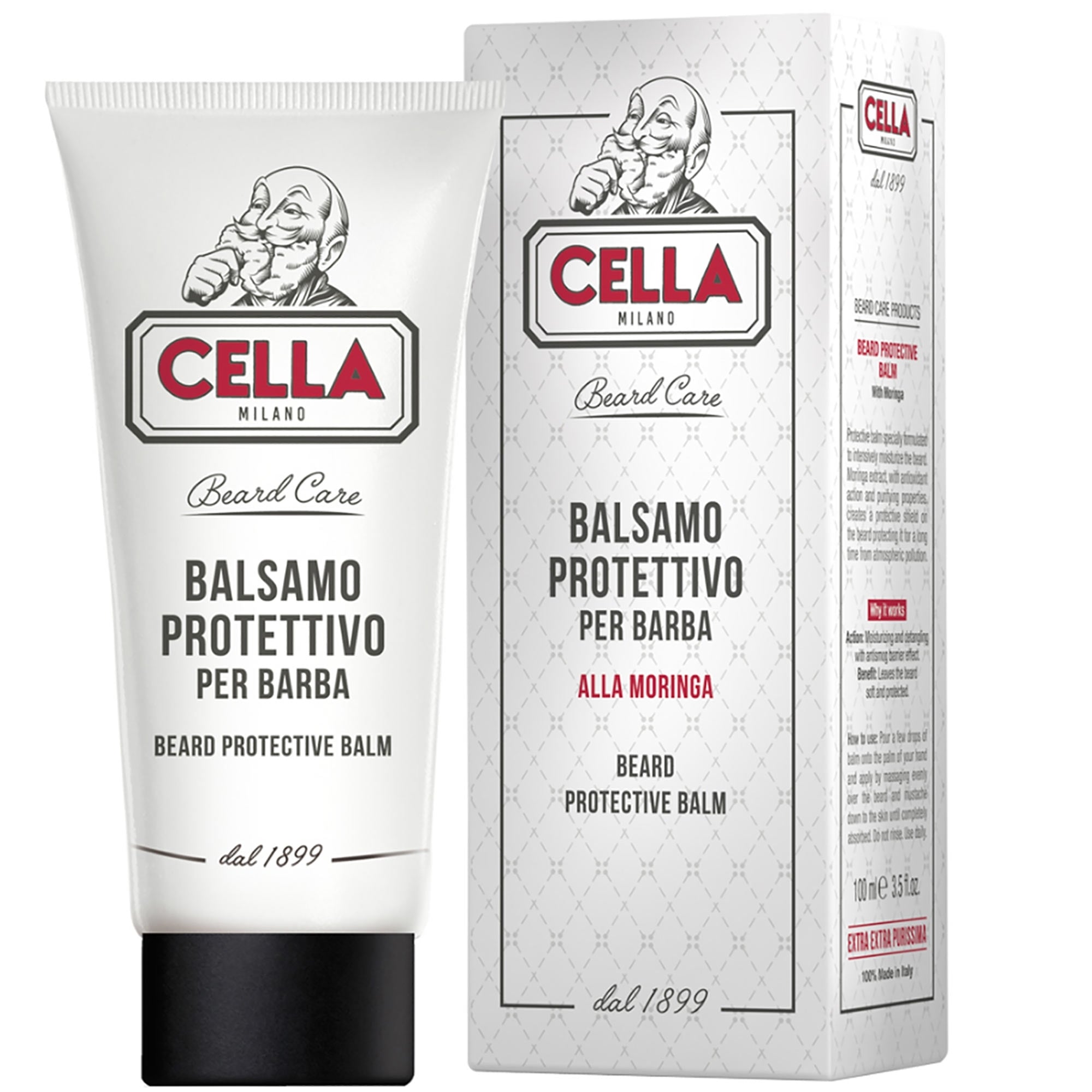 Beard Protective Balm - White