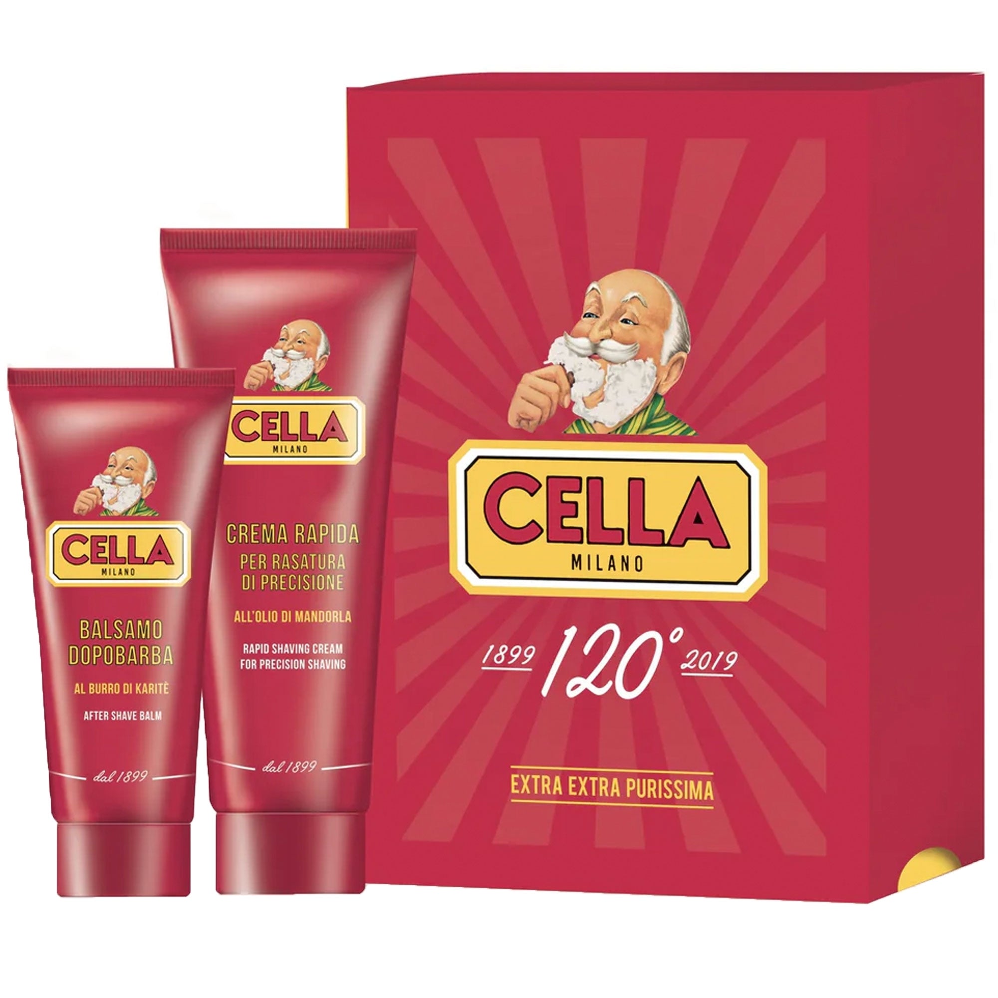 Cella Milano Shaving Duo - Red
