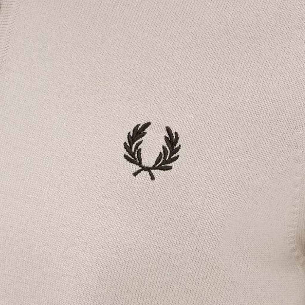 Fred Perry K7623 Classic Knitted Shirt - Porridge