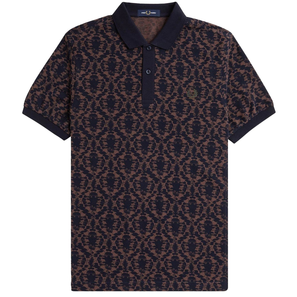 Fred Perry Ink Blot Print Shirt - Carrington Brick