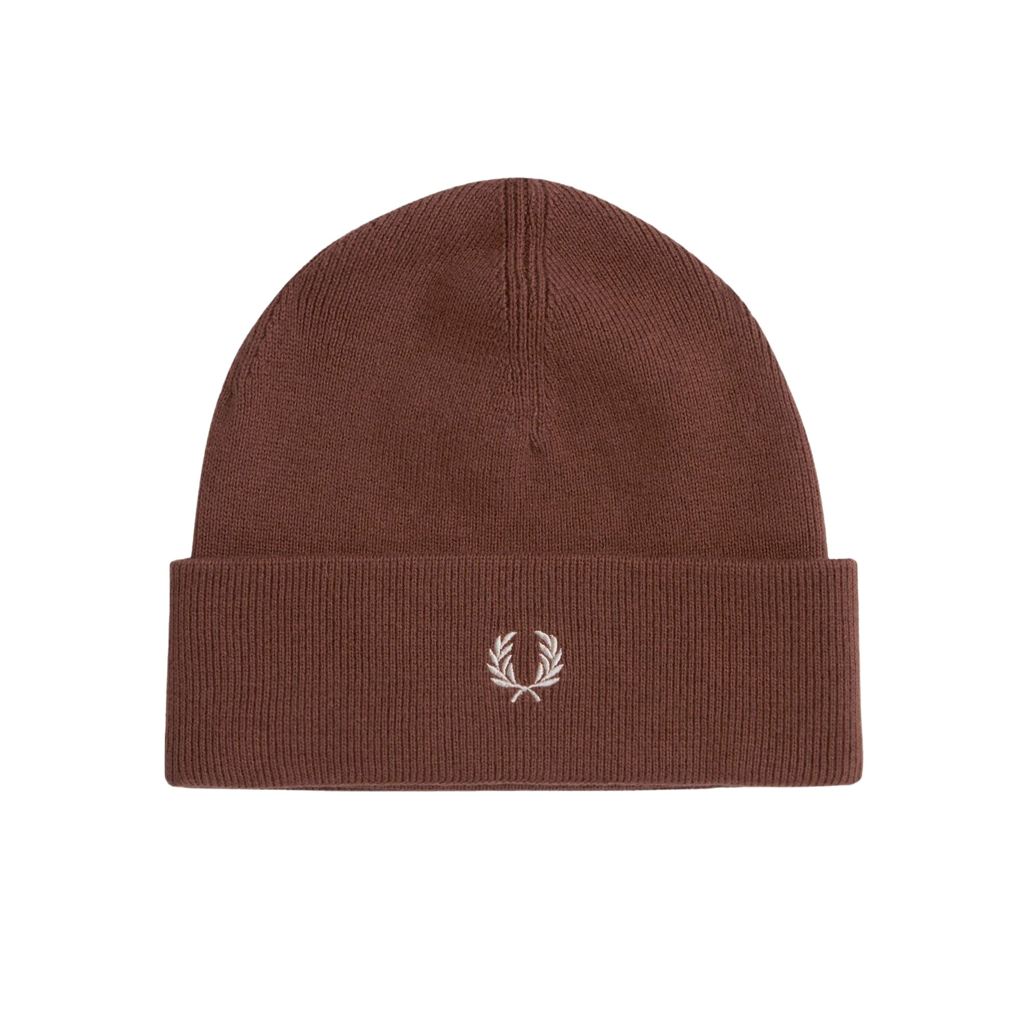 Fred Perry Classic Beanie - Whiskey Brown