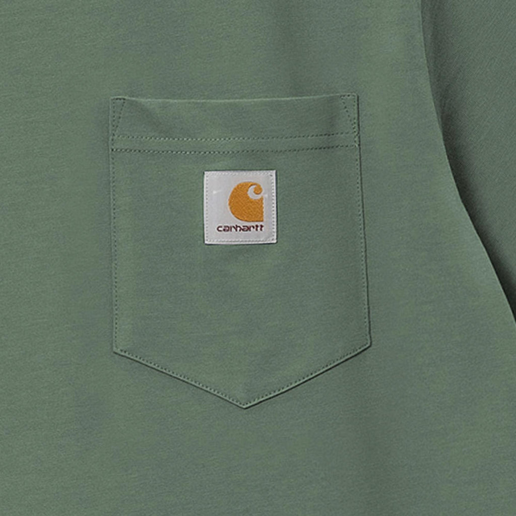 Carhartt WIP Short Sleeve Pocket T-Shirt - Duck Green