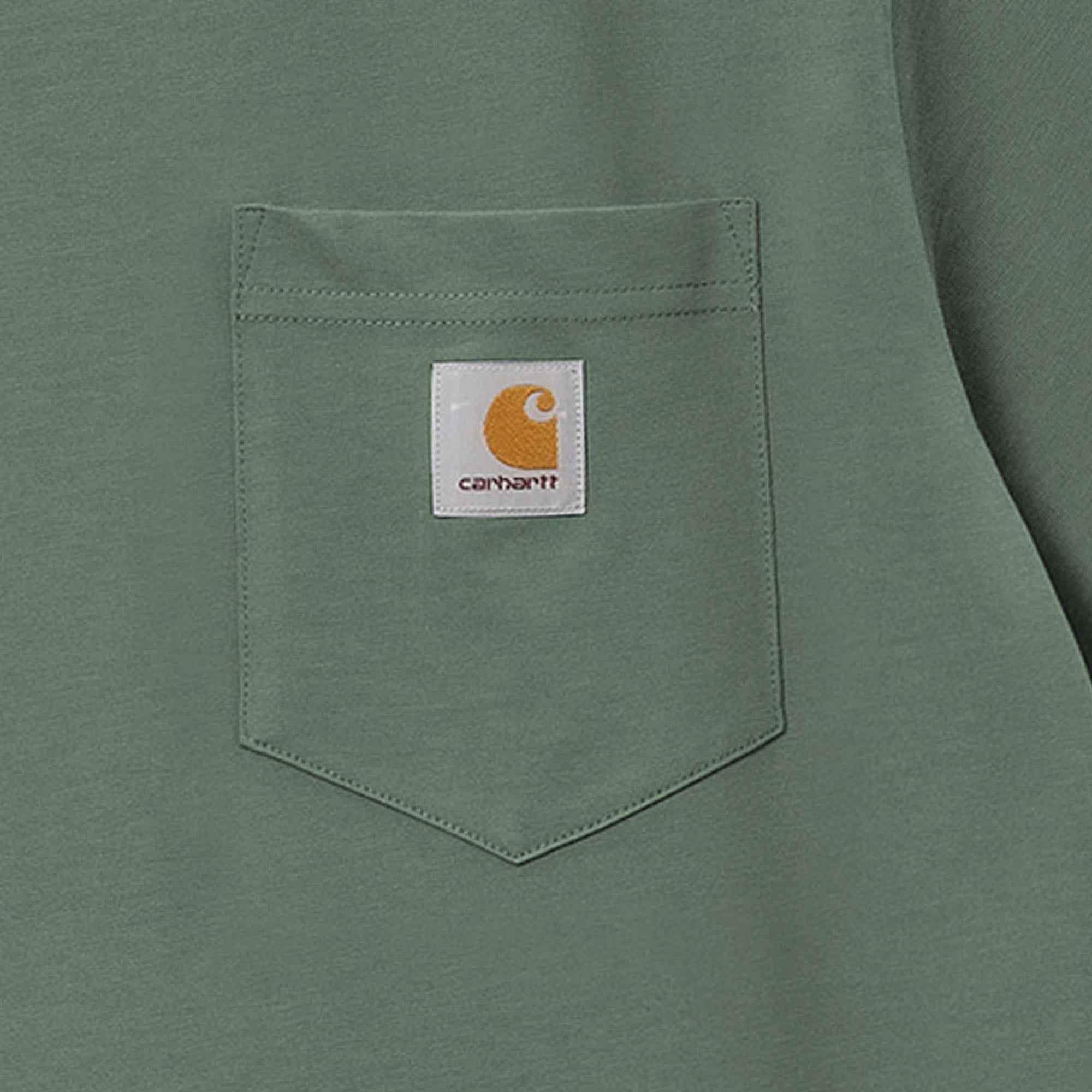 Carhartt WIP Short Sleeve Pocket T-Shirt - Duck Green