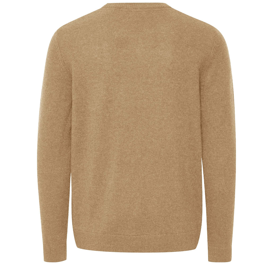 Solid Clothing Dyllon Pullover Jumper - Starfish Beige