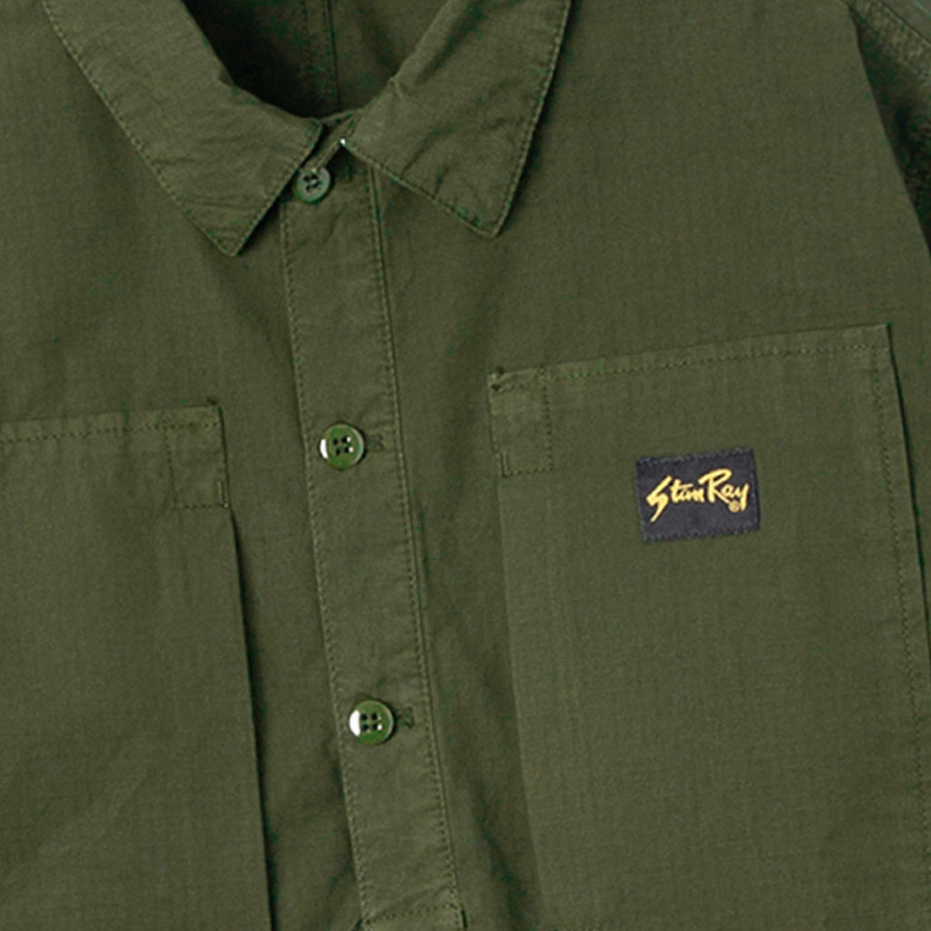 Stan Ray Painters Pop Overshirt - Olive Ripstop