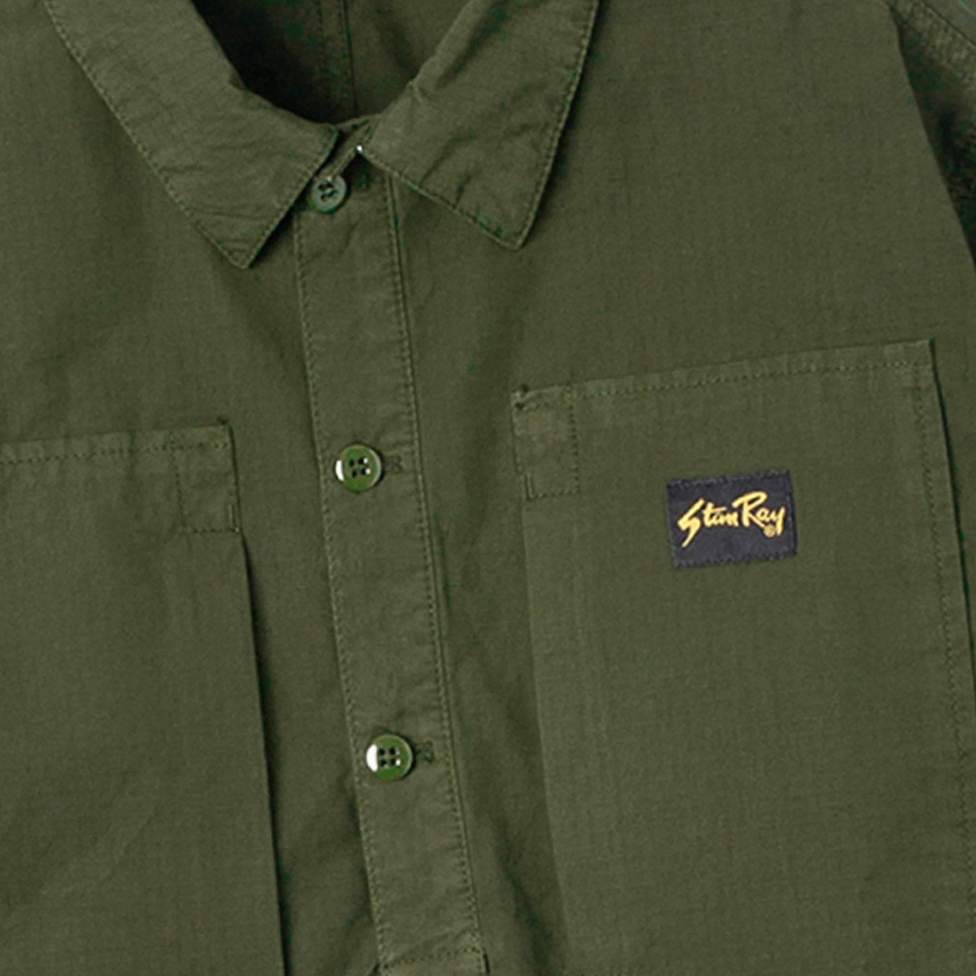 Stan Ray Painters Pop Overshirt - Olive Ripstop