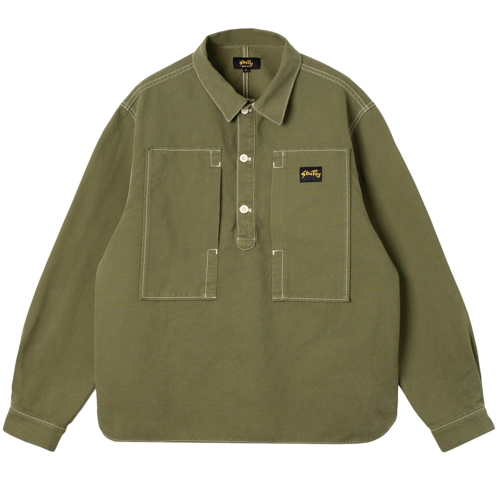 Stan Ray Painters Pop Overshirt - Olive Cord