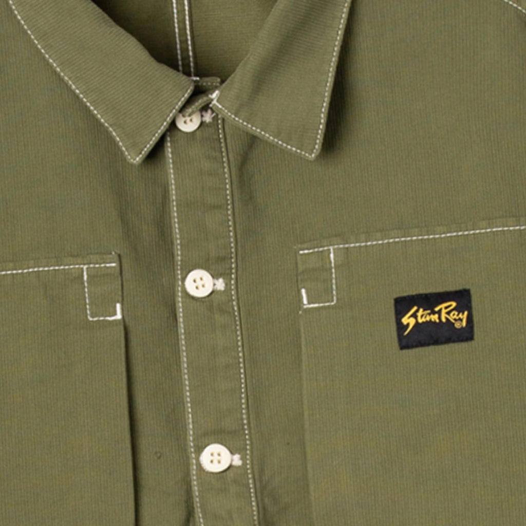 Stan Ray Painters Pop Overshirt - Olive Cord