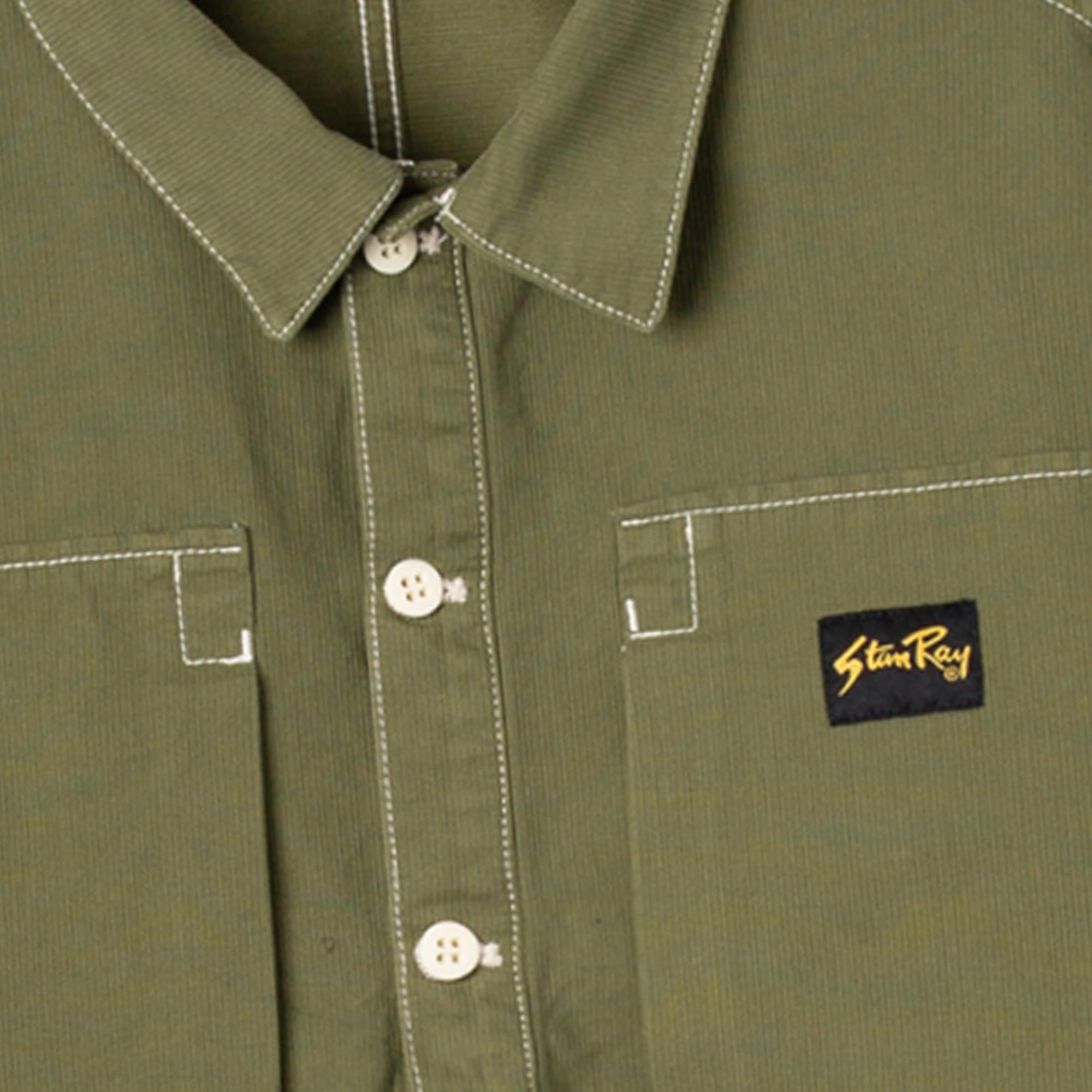 Stan Ray Painters Pop Overshirt - Olive Cord